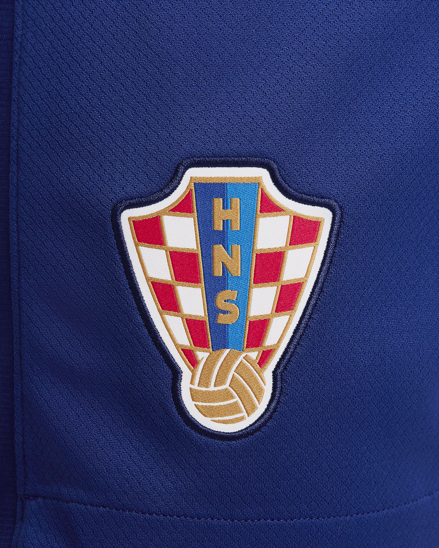 Croatia 2024/25 Stadium Home/Away Men's Nike Dri-FIT Football Replica Shorts - Deep Royal Blue/University Red/White