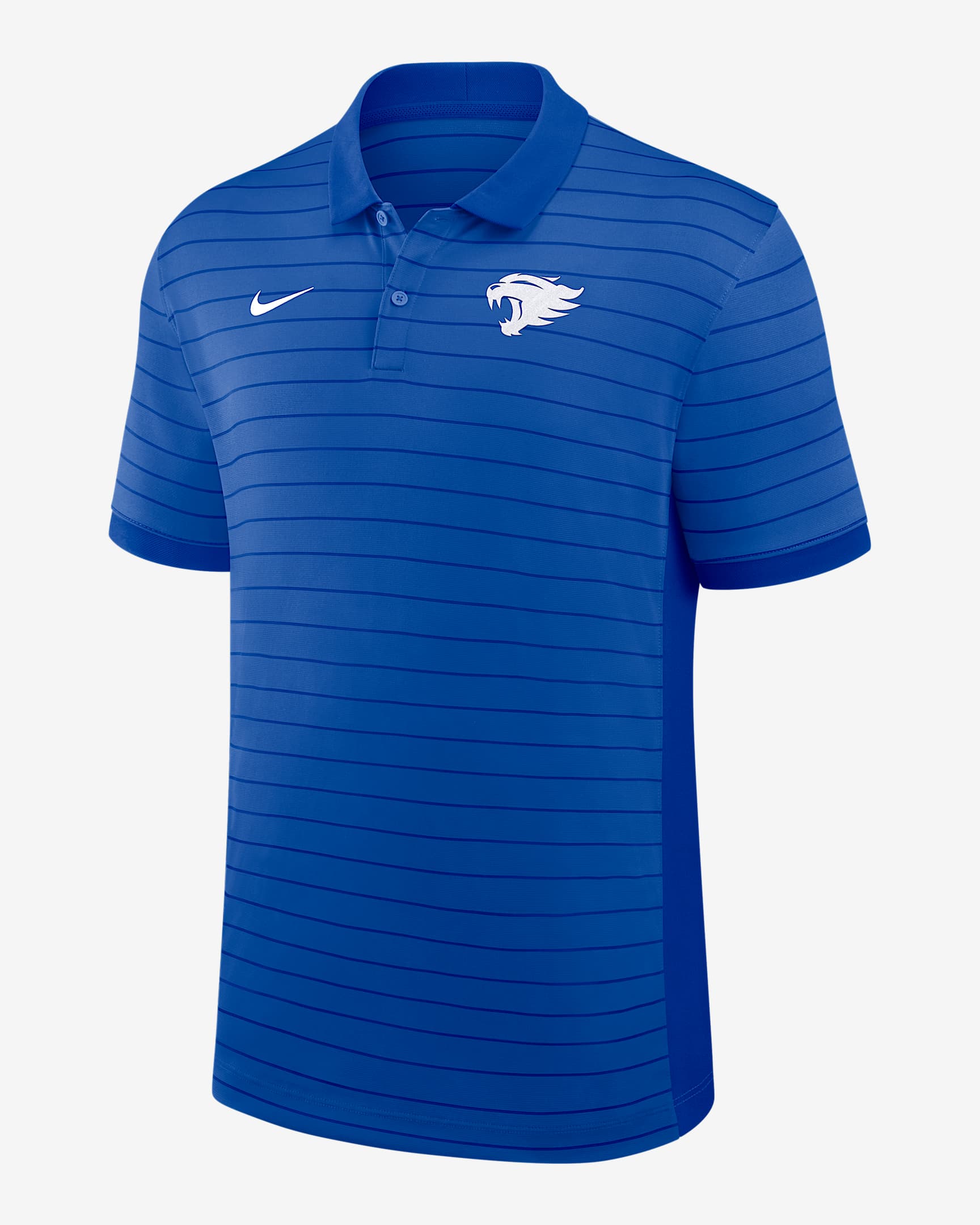 Kentucky Sideline Victory Stripe Men's Nike Dri-FIT College Polo - Royal