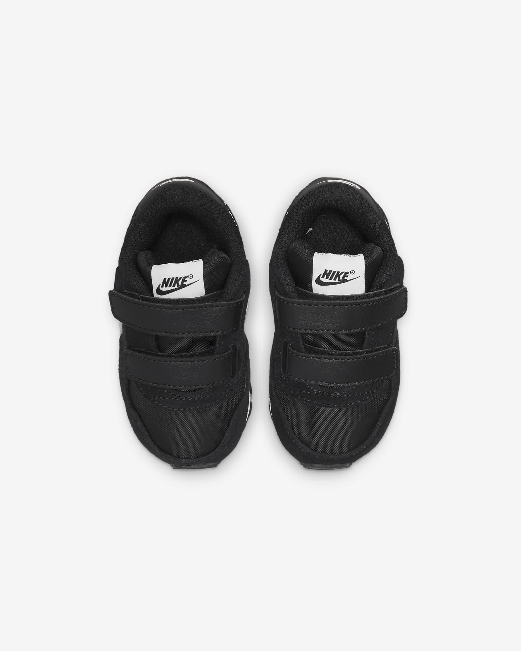 Nike MD Valiant Baby and Toddler Shoe - Black/White