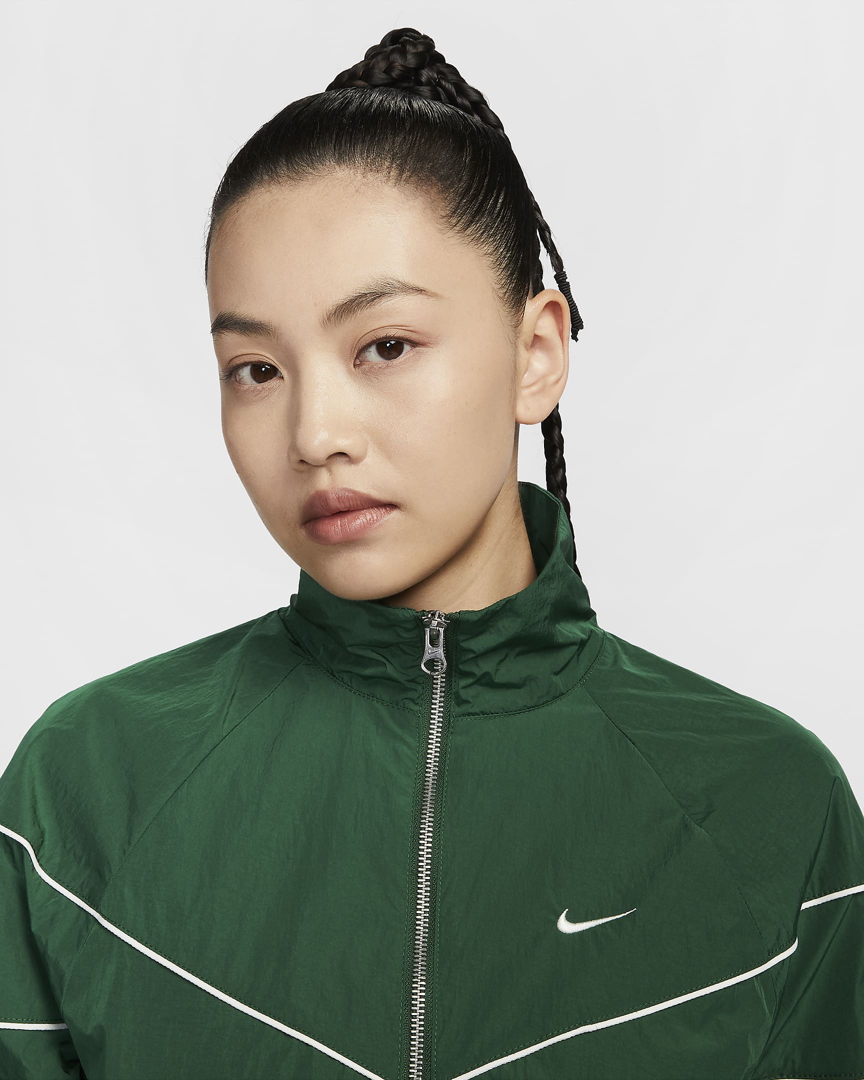 Nike Windrunner Women's Loose Uv Woven Full-zip Jacket. Nike Id