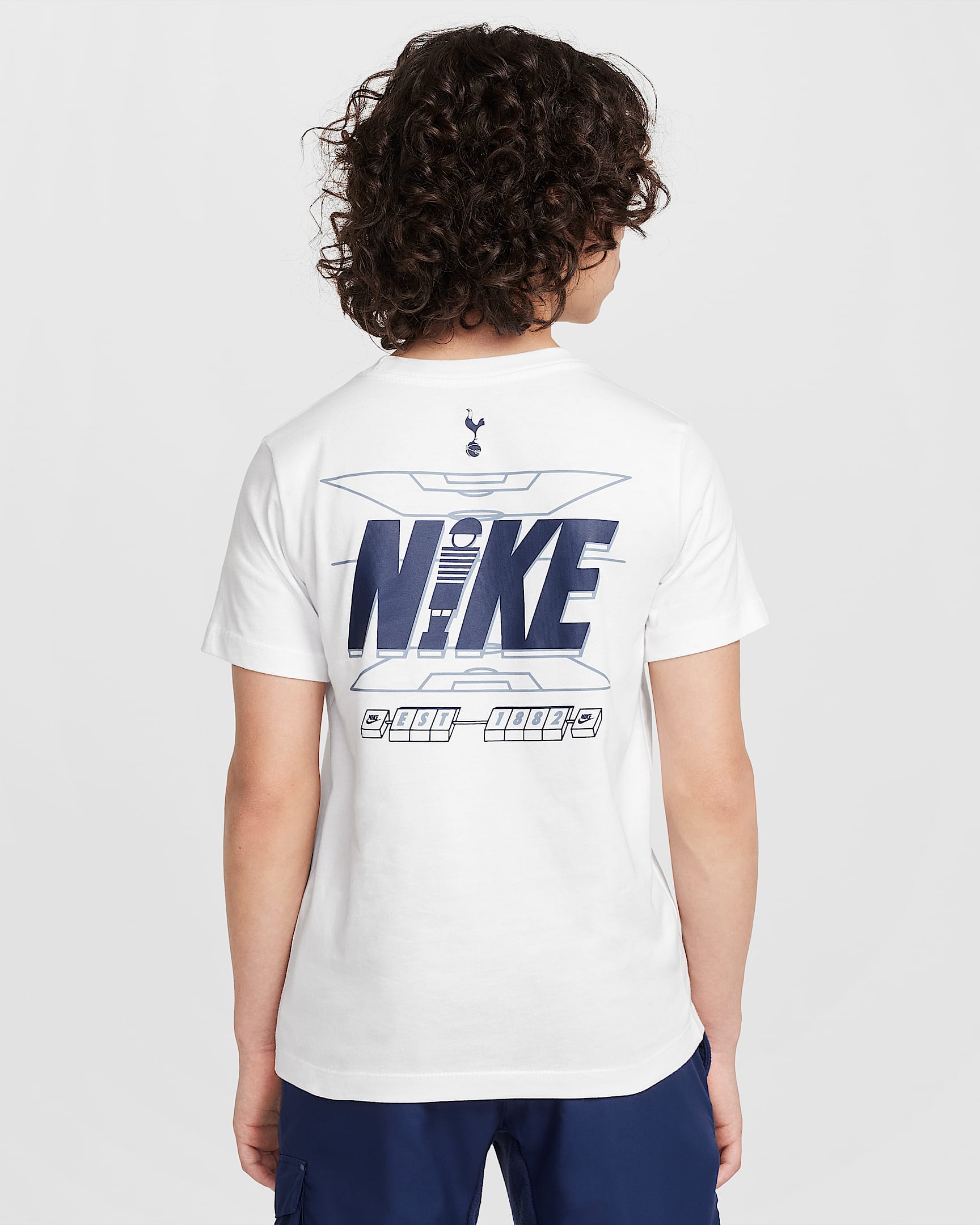 Tottenham Hotspur Older Kids' Nike Football T-Shirt - White