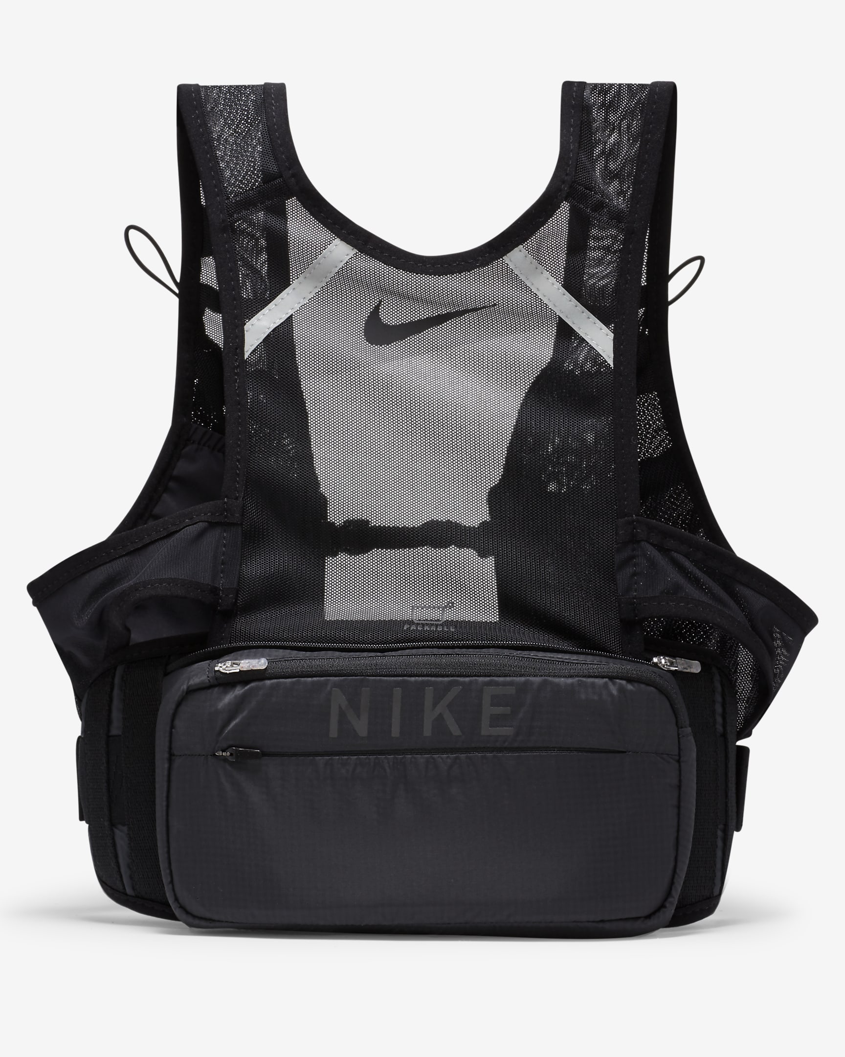 Nike Transform Packable Running Vest - Black/Black/Black