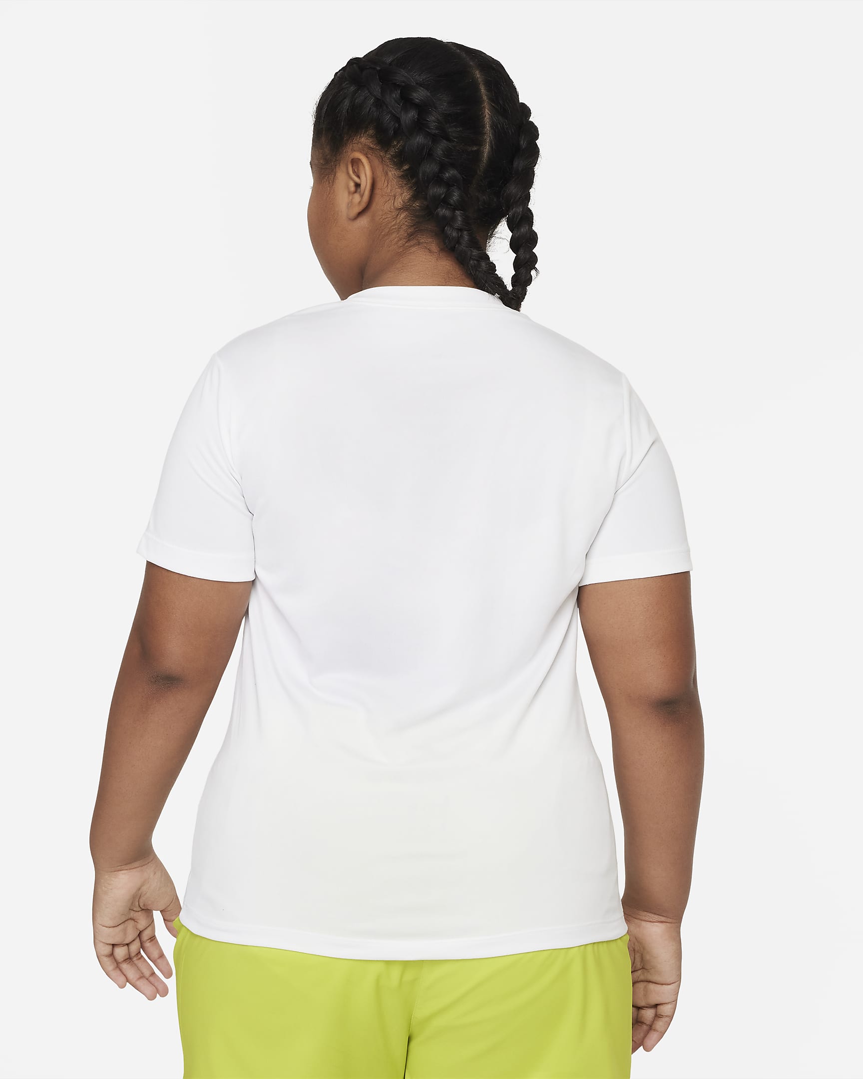 Nike Dri-FIT Legend Older Kids' (Girls') V-Neck Training T-Shirt ...