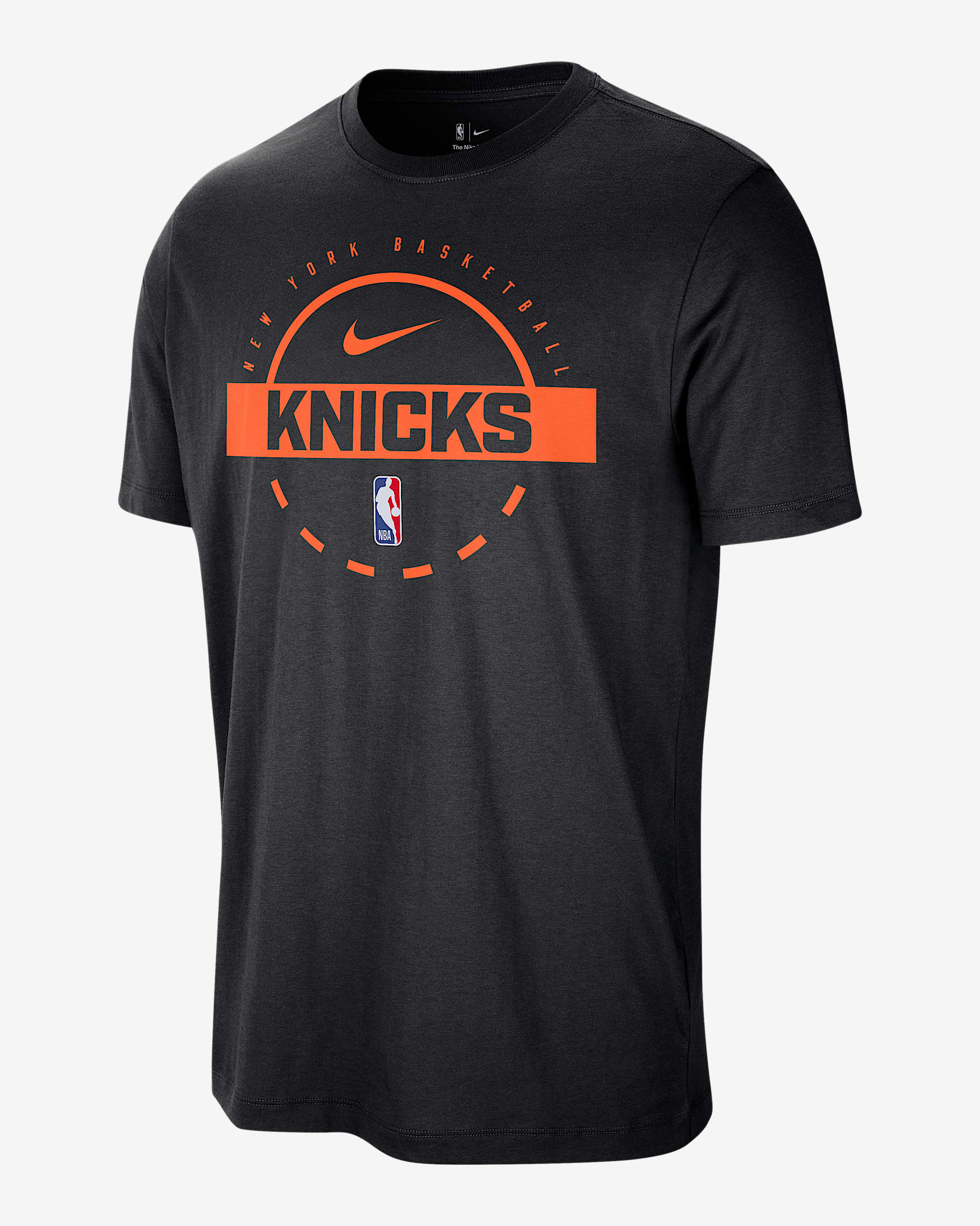 New York Knicks Men's Nike NBA Practice T-Shirt - Black