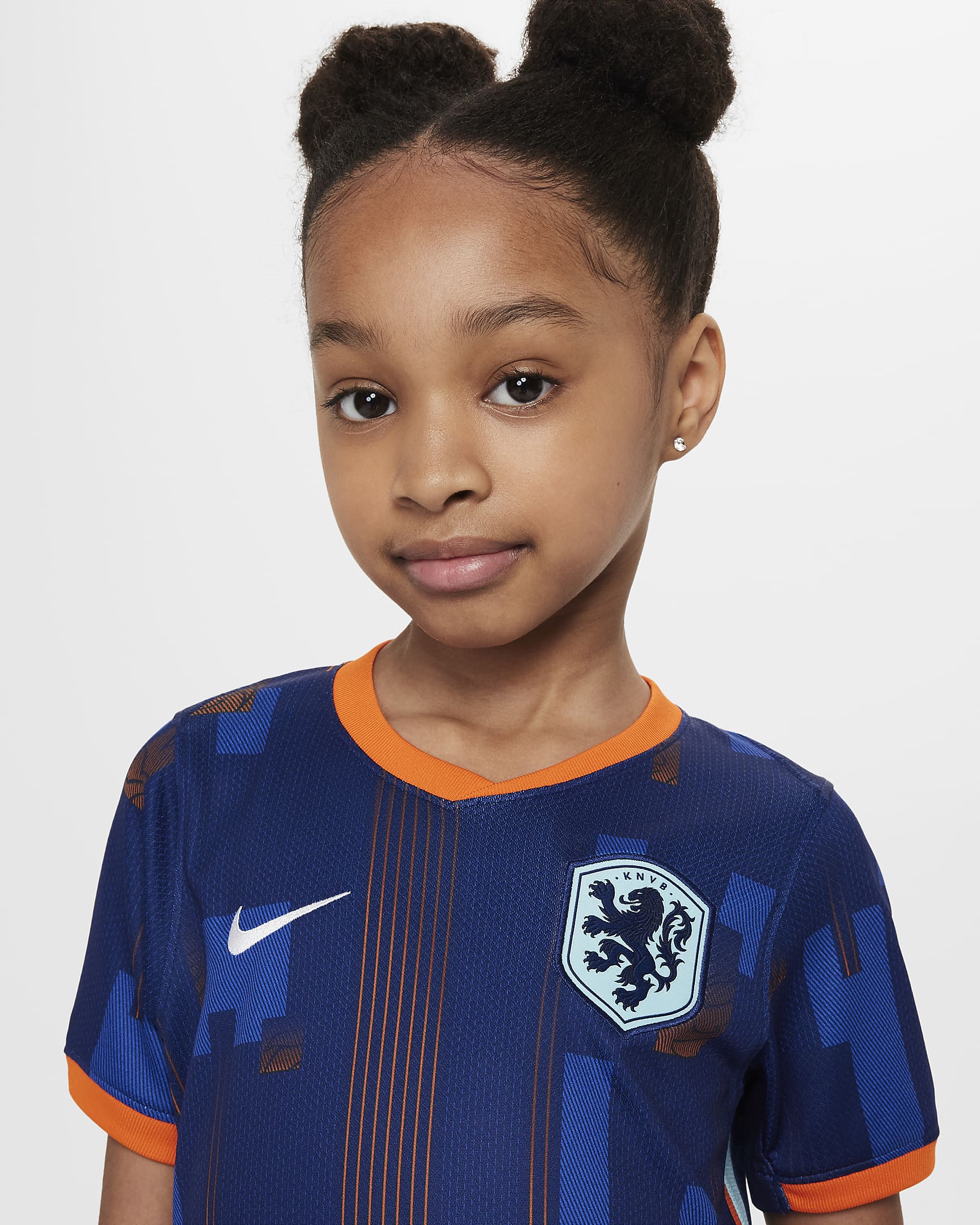 Netherlands 2024 Stadium Away Younger Kids' Nike Football Replica 3 ...