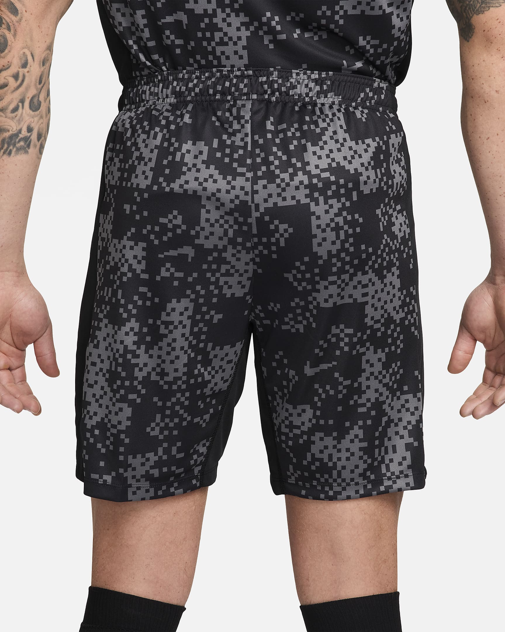 Short de foot Nike Dri-FIT Academy Pro pour homme - Iron Grey/Noir/Noir/Noir