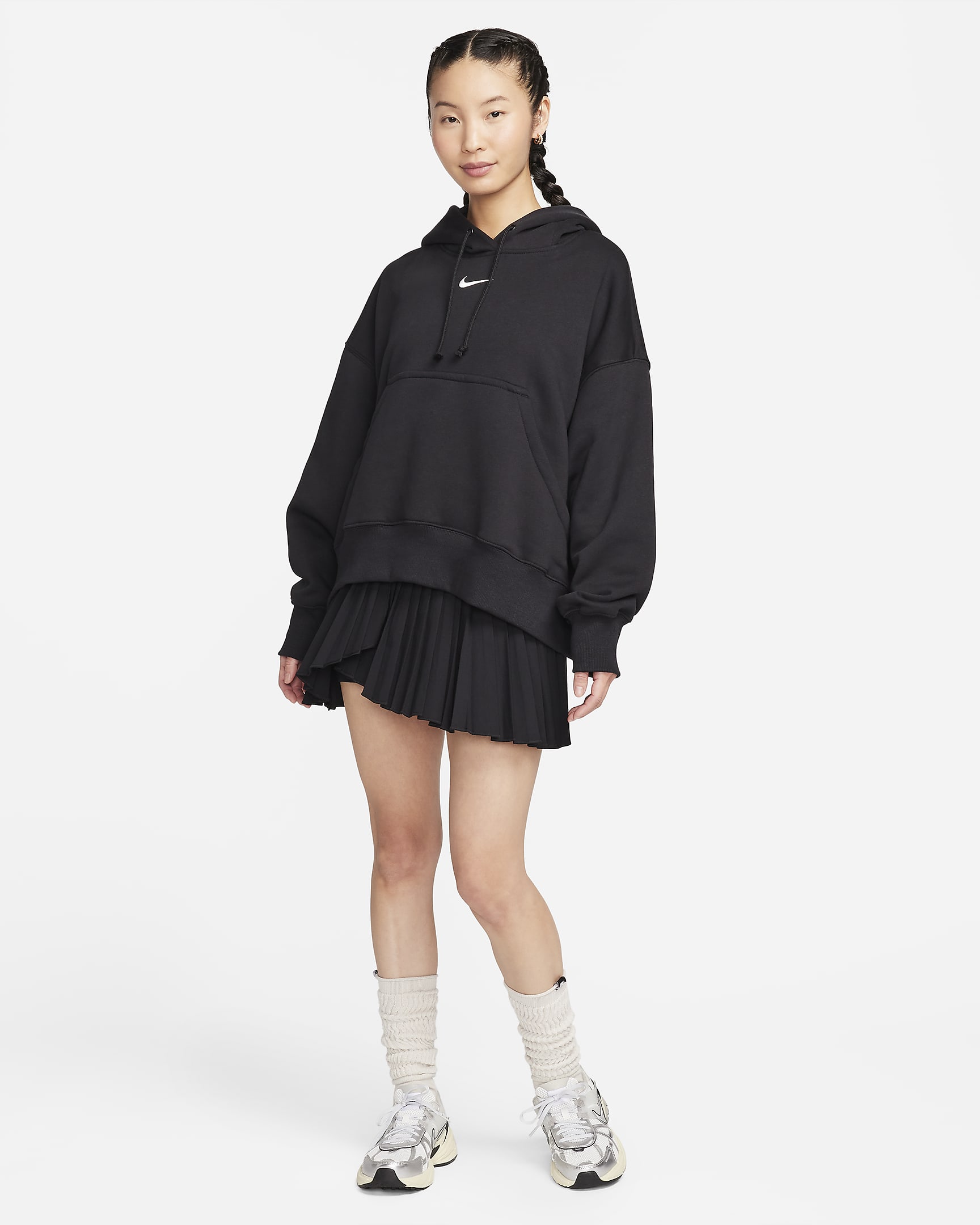 Nike Sportswear Phoenix Fleece Women's Over-Oversized Pullover Hoodie ...