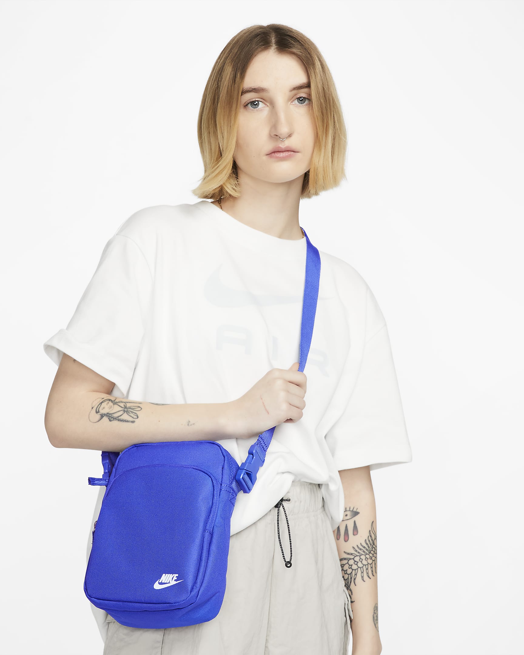 Nike Heritage Cross-Body Bag (4L) - Hyper Royal/Hyper Royal/Cobalt Bliss