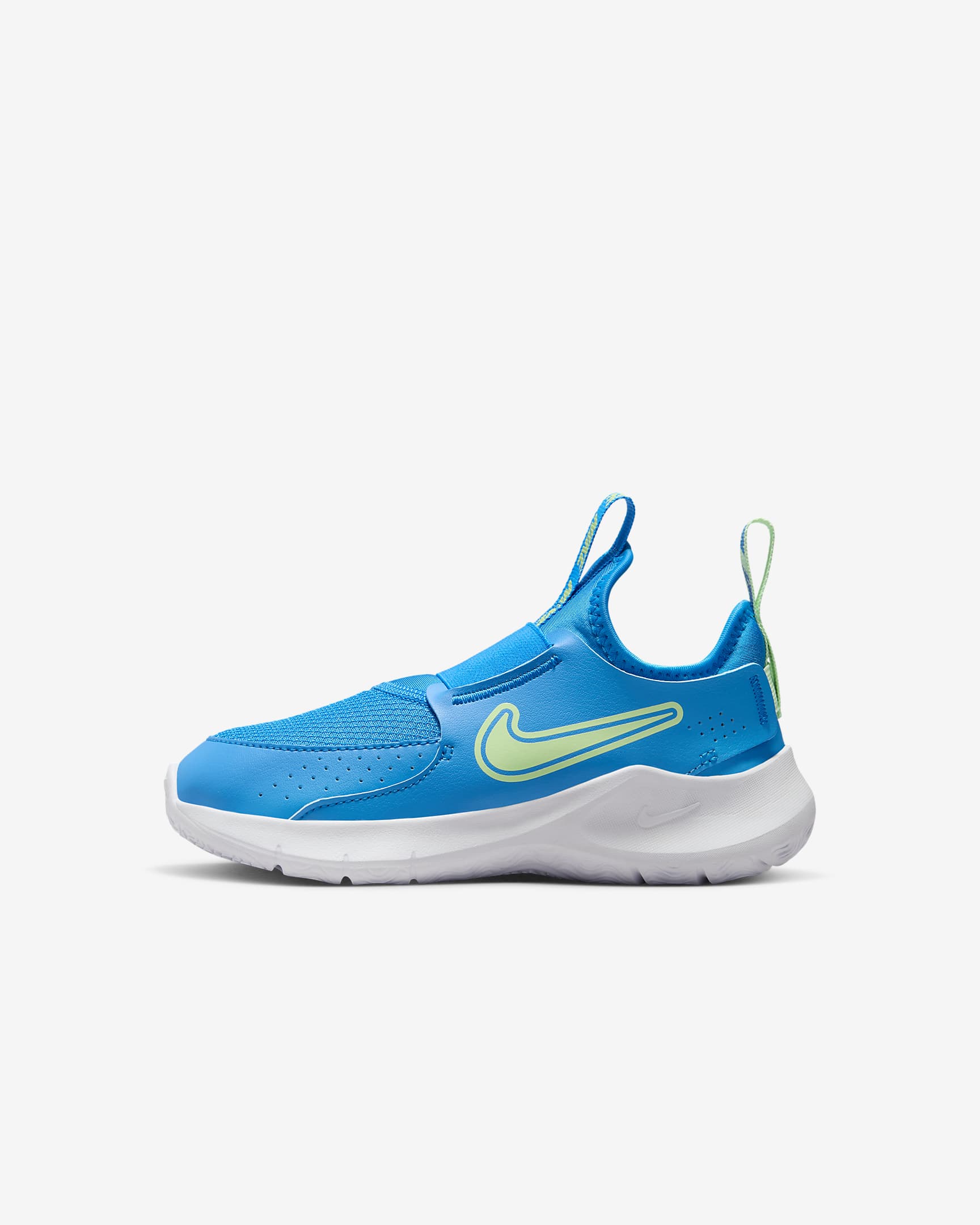 Chaussure Nike Flex Runner 3 pour enfant - Photo Blue/Vapor Green