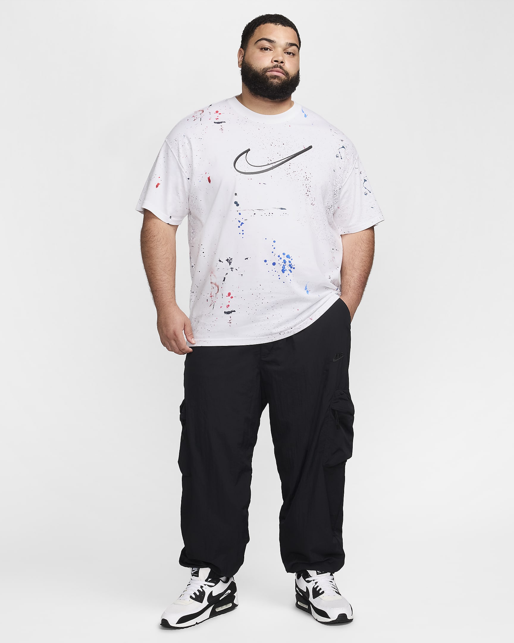 Nike Sportswear Men's Max90 T-Shirt - White