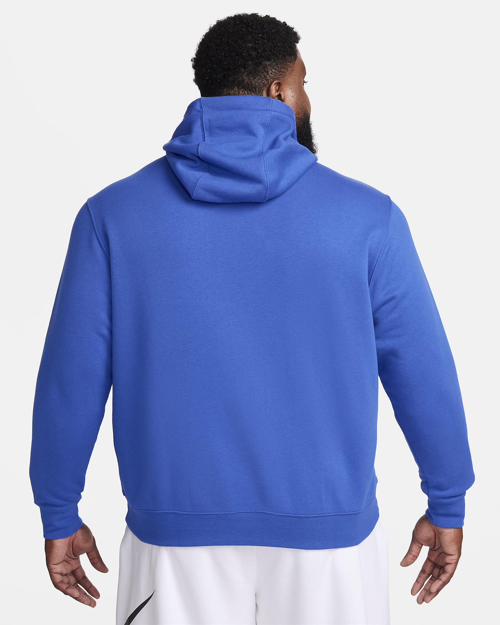 Sweat à capuche Nike Sportswear Club Fleece - Game Royal/Game Royal/Blanc