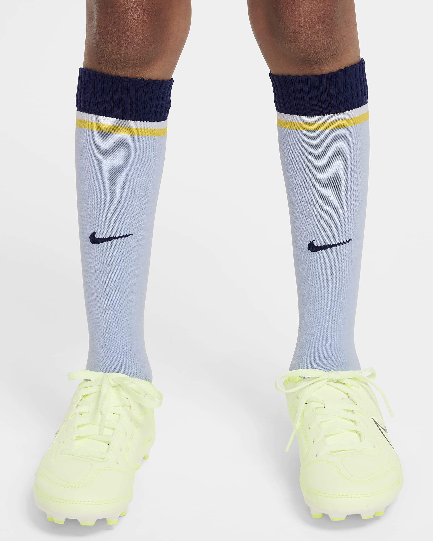 Tottenham Hotspur 2024/25 Stadium Away dreiteiliges Nike Replika-Fußballtrikot-Set (jüngere Kinder) - Cobalt Bliss/Binary Blue