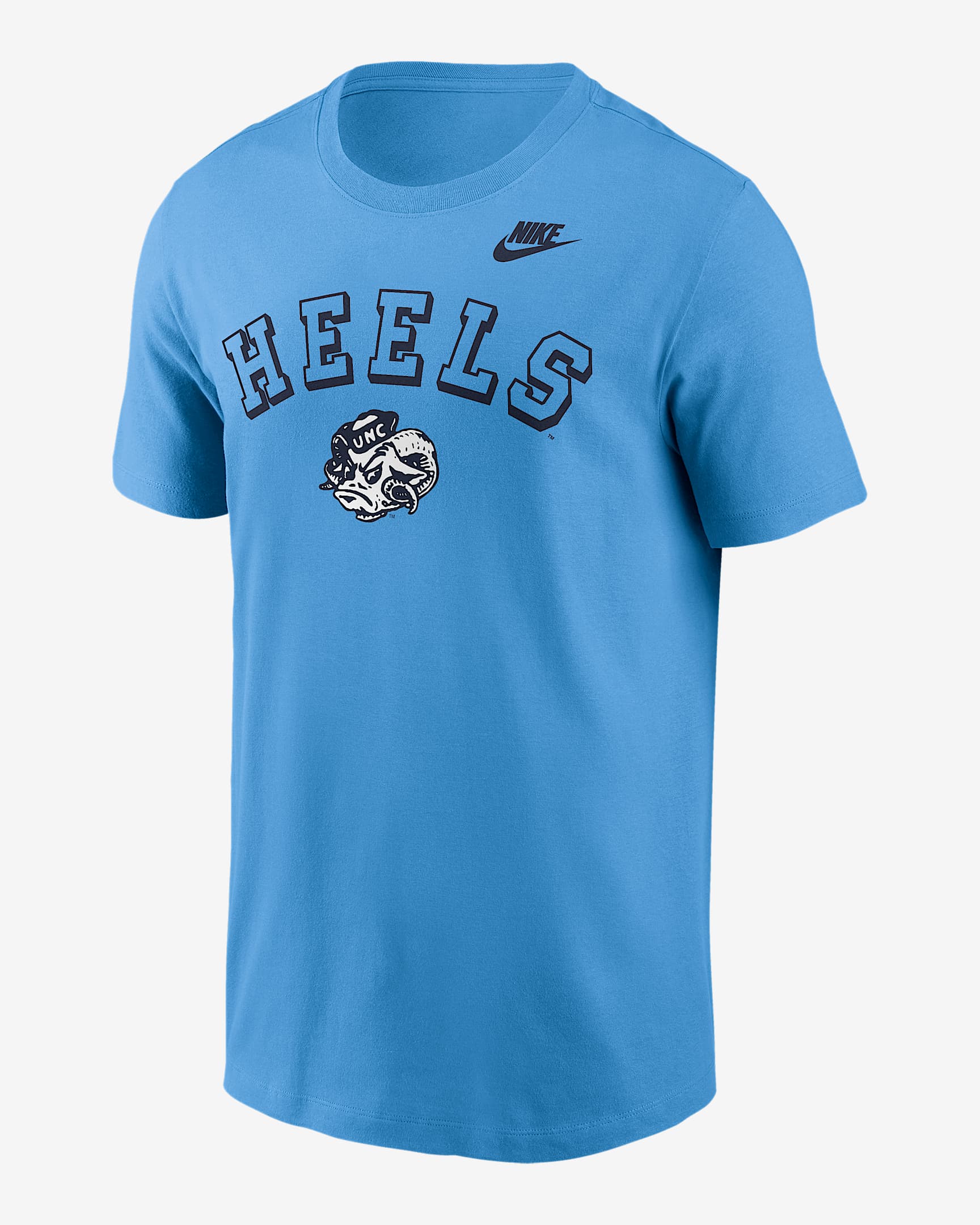 North Carolina Legacy Nickname Men's Nike College T-Shirt - Light Blue