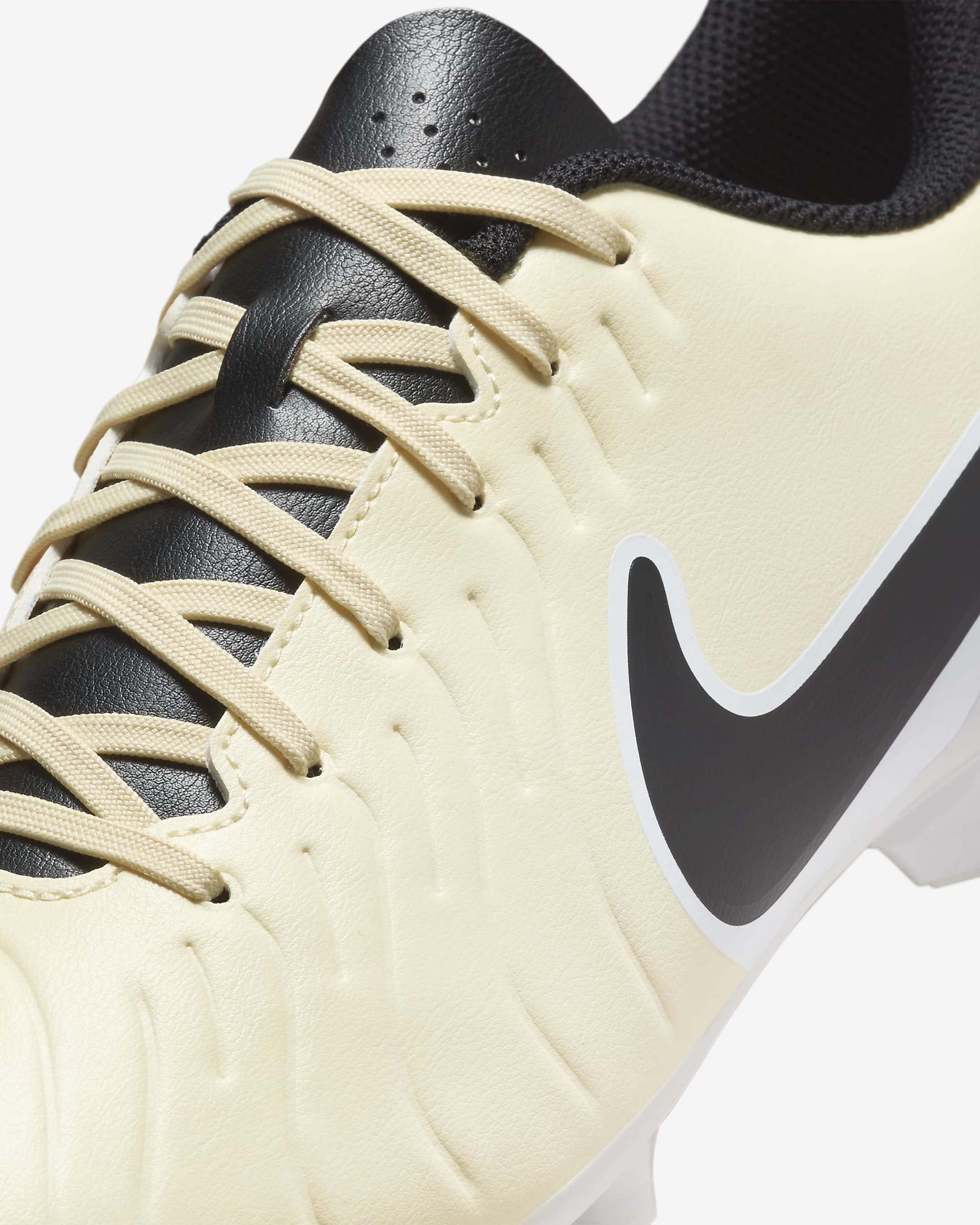 Nike Tiempo Legend 10 Club Multi-Ground Low-Top Football Boot - Lemonade/Metallic Gold Coin/Black