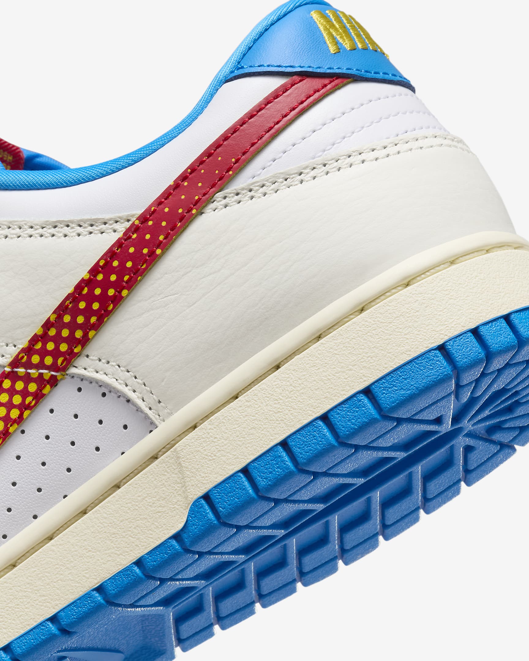 Nike Dunk Low Retro SE Shoes - Sail/Tour Yellow/Photo Blue/University Red