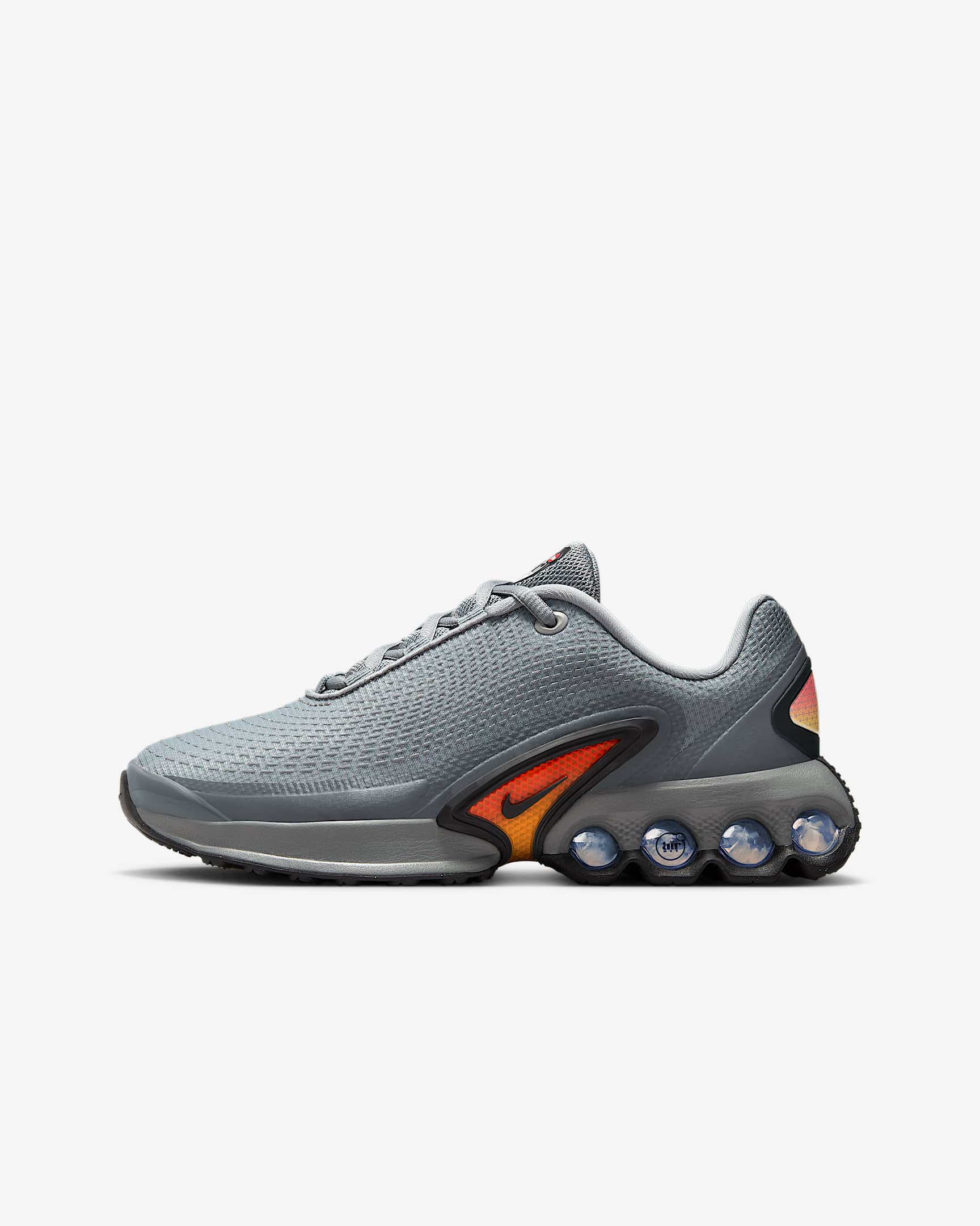 Nike Air Max Dn Older Kids' Shoes - Particle Grey/Smoke Grey/Wolf Grey/Black