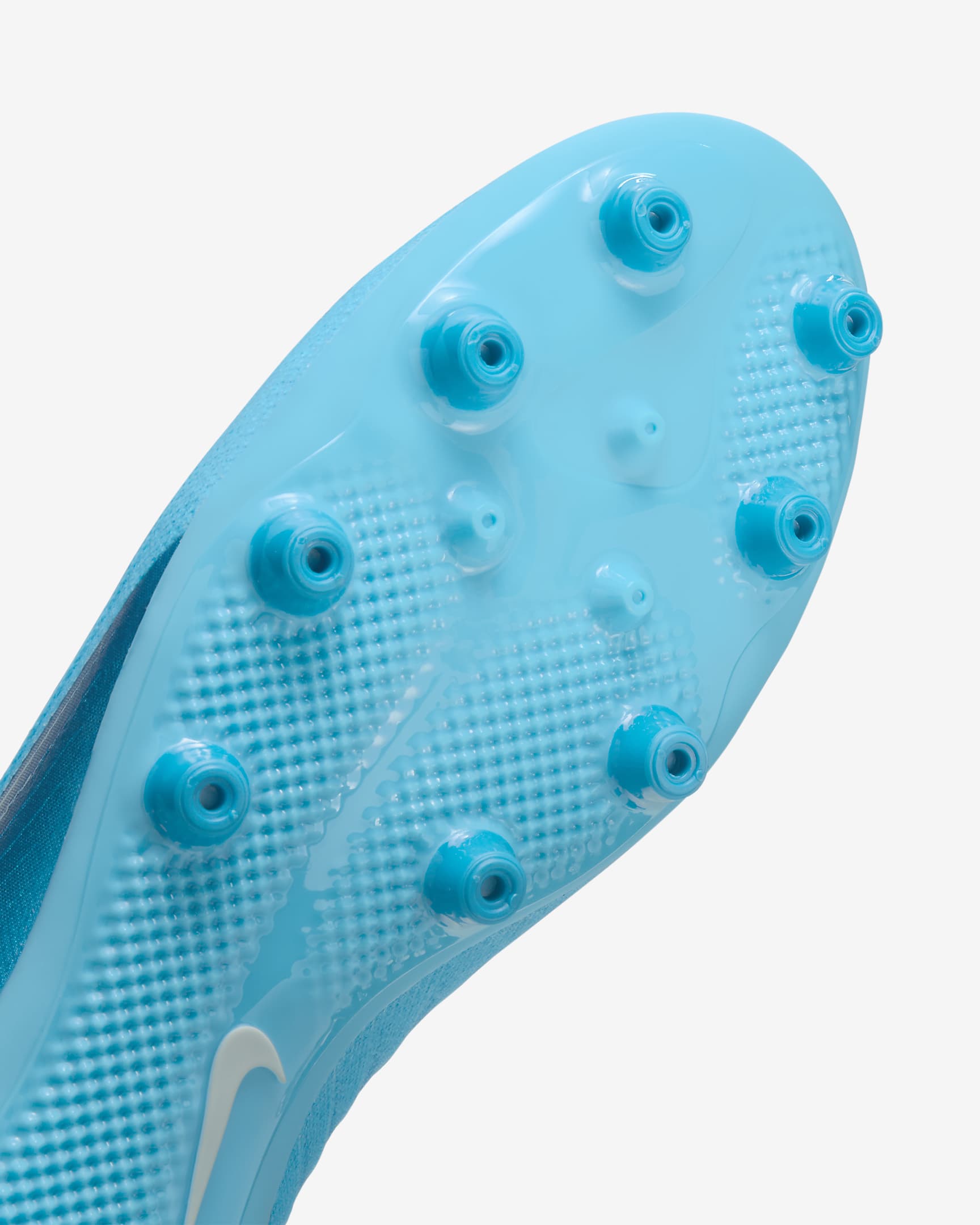 Chuteiras de futebol de cano baixo AG Nike Phantom GX 2 Pro - Azul Fury/Branco