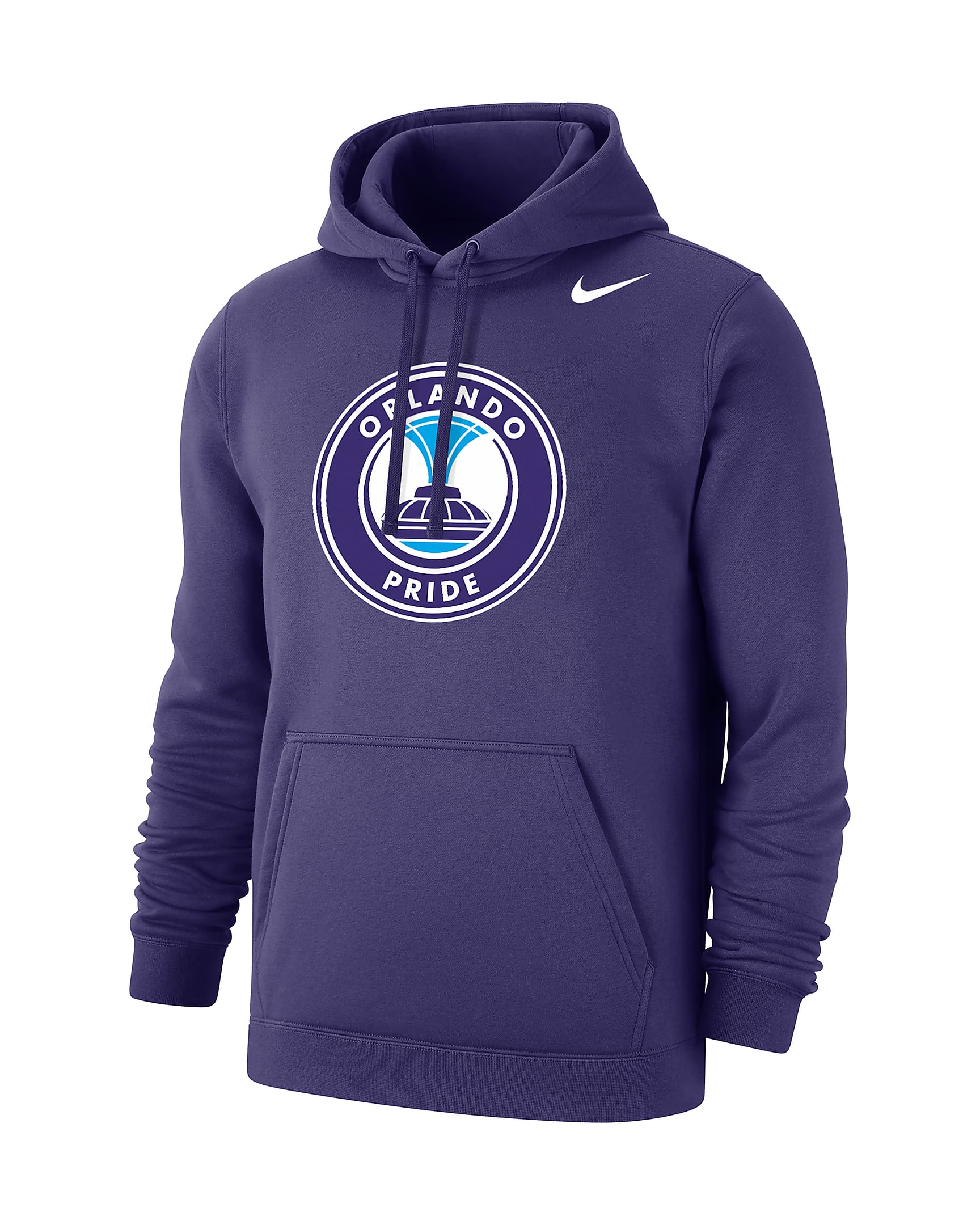 Orlando Pride Club Fleece Men's Nike Soccer Hoodie - New Orchid