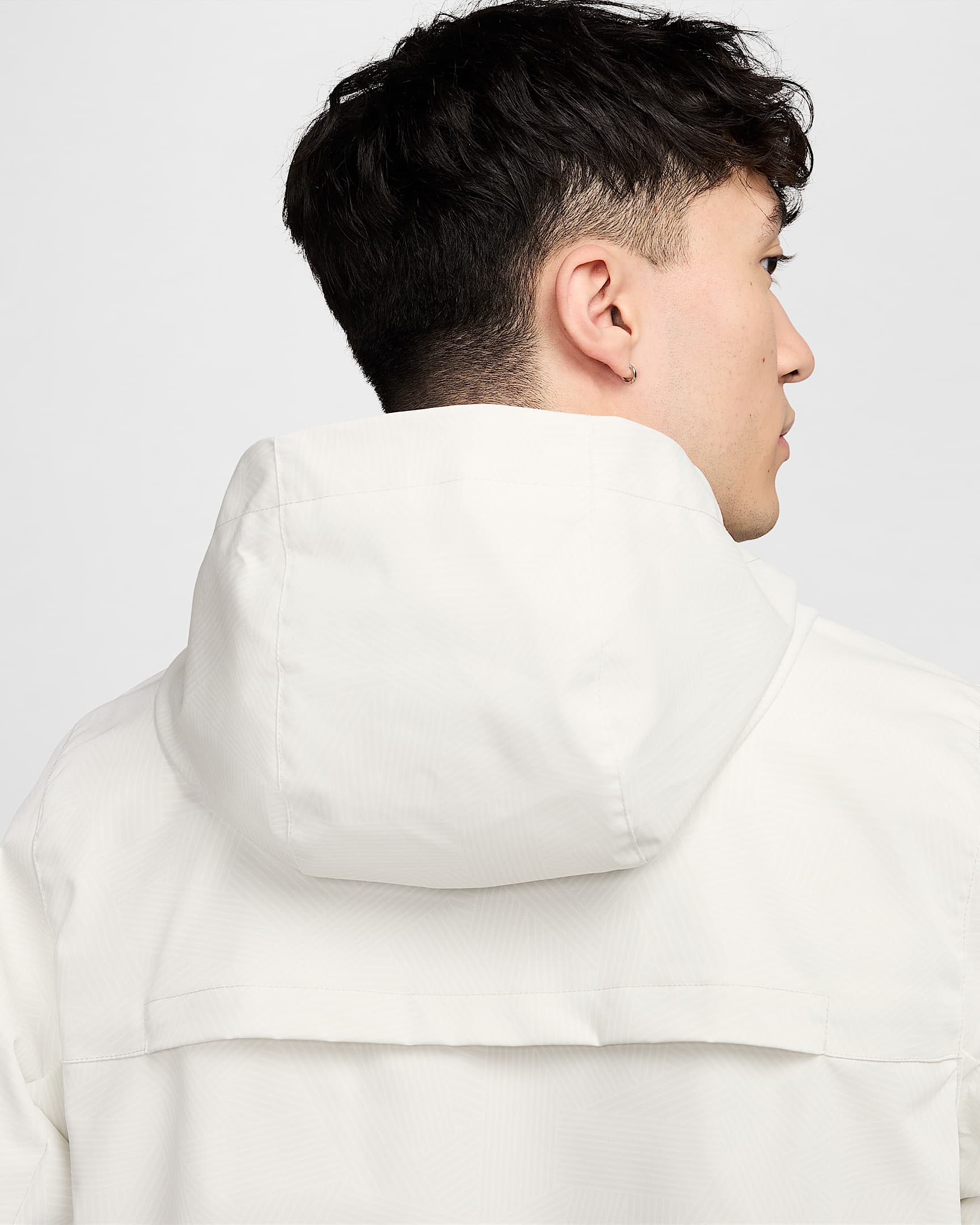 nike men's shield anorak golf jacket