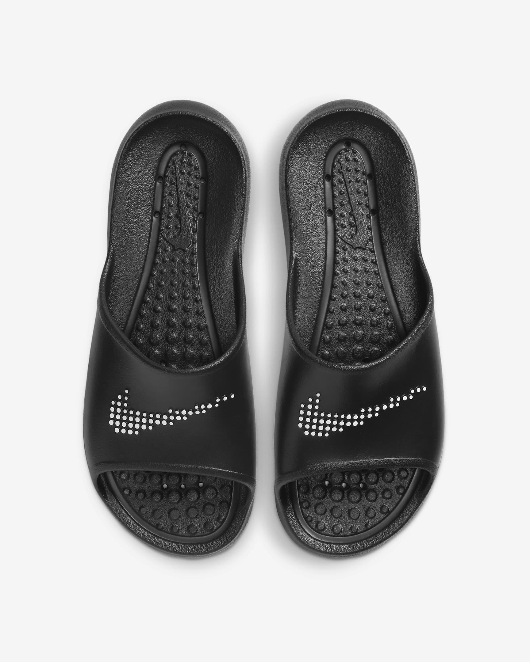 Nike Victori One Men's Shower Slides - Black/Black/White