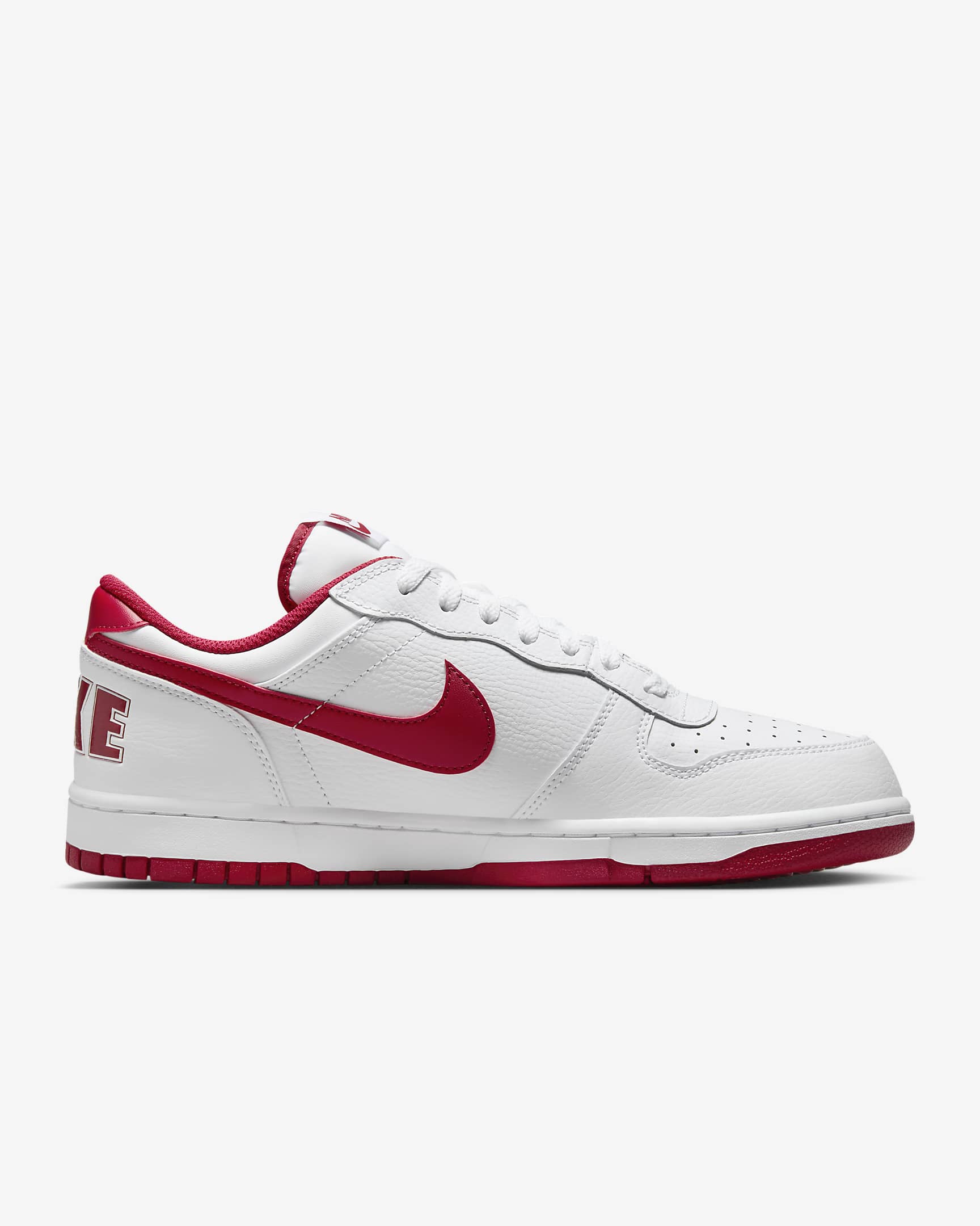 Nike Big Low Men's Shoes - White/Gym Red