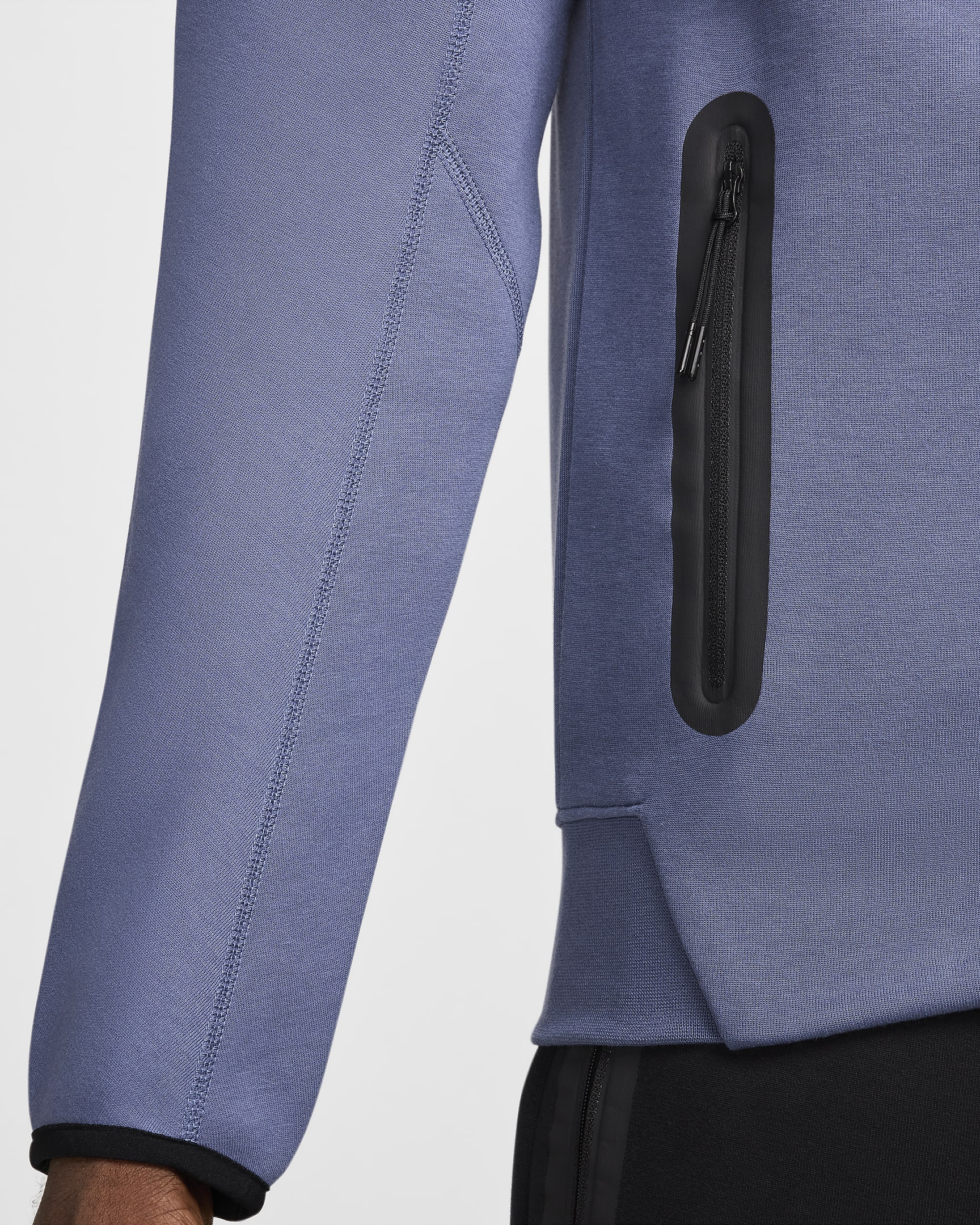 Inter Mailand Tech Fleece Windrunner Nike Fußball-Kapuzenjacke (Herren) - Diffused Blue/Schwarz/Lyon Blue