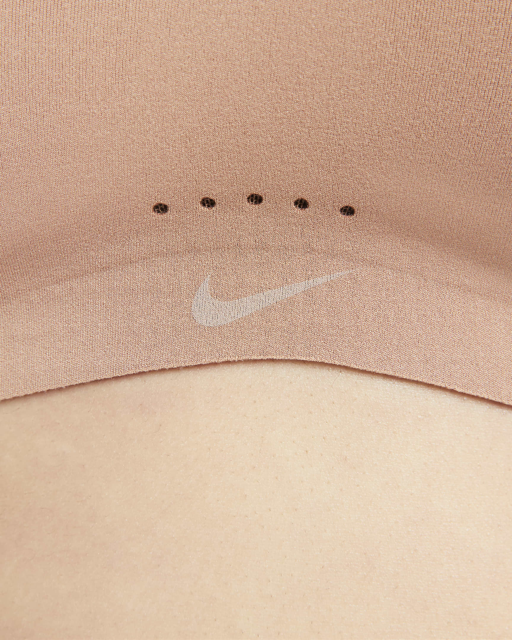 Nike Alate Coverage Women's Medium-Support Padded Sports Bra - Desert Dust/Desert Dust/White