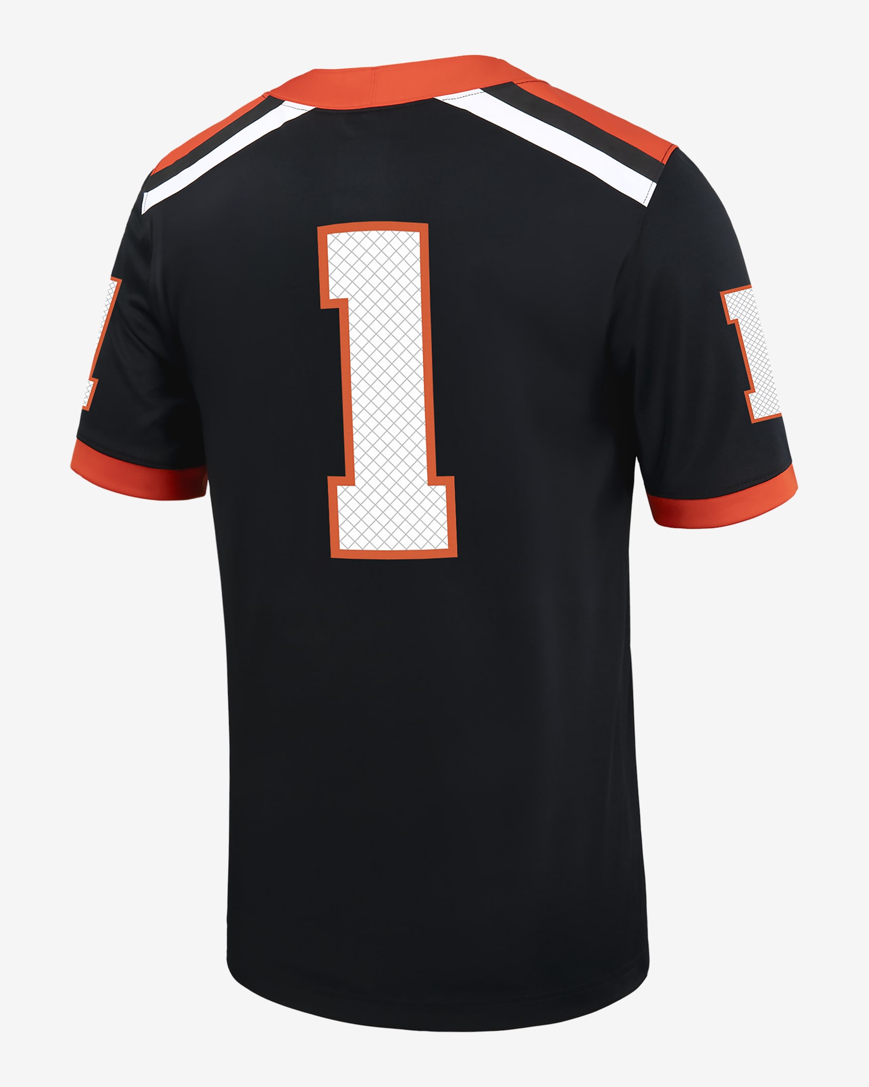 Jersey de fútbol americano universitario Nike Replica para hombre Oregon State - Negro