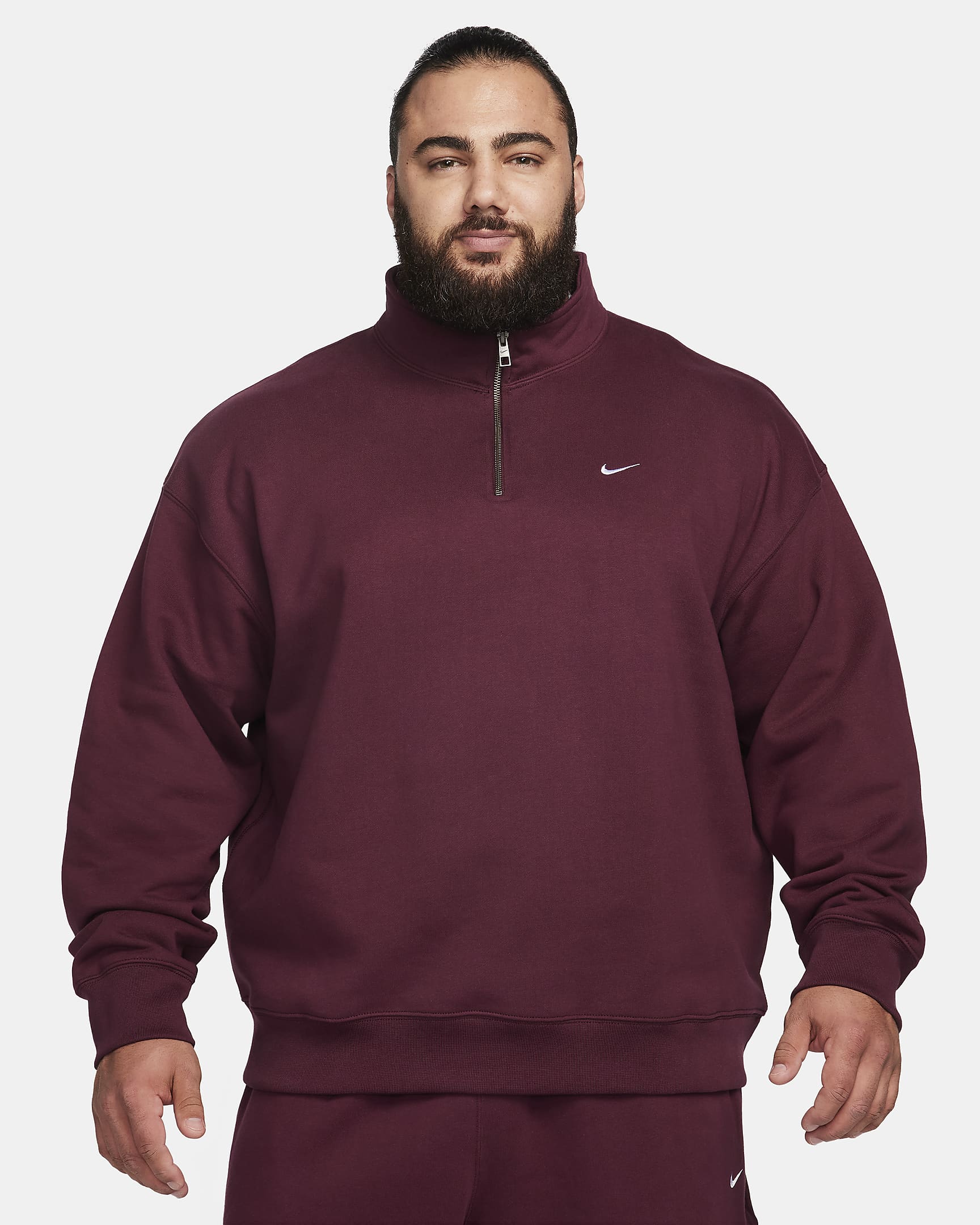 Nike Solo Swoosh Men's 1/4-Zip Top. Nike.com