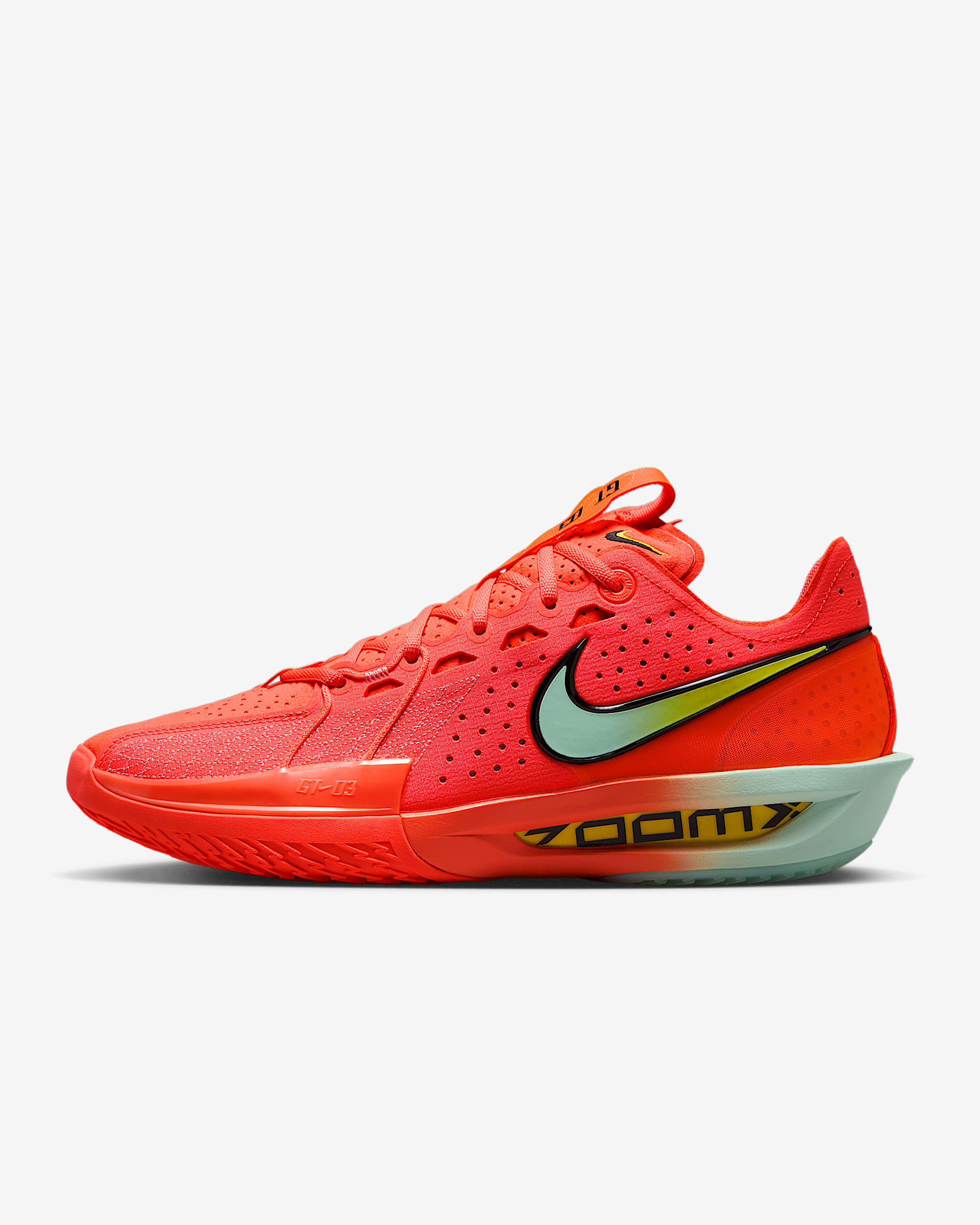 Nike G.T. Cut 3 Basketball Shoes - Bright Mango/Bleached Coral/Lightning/Mint Foam