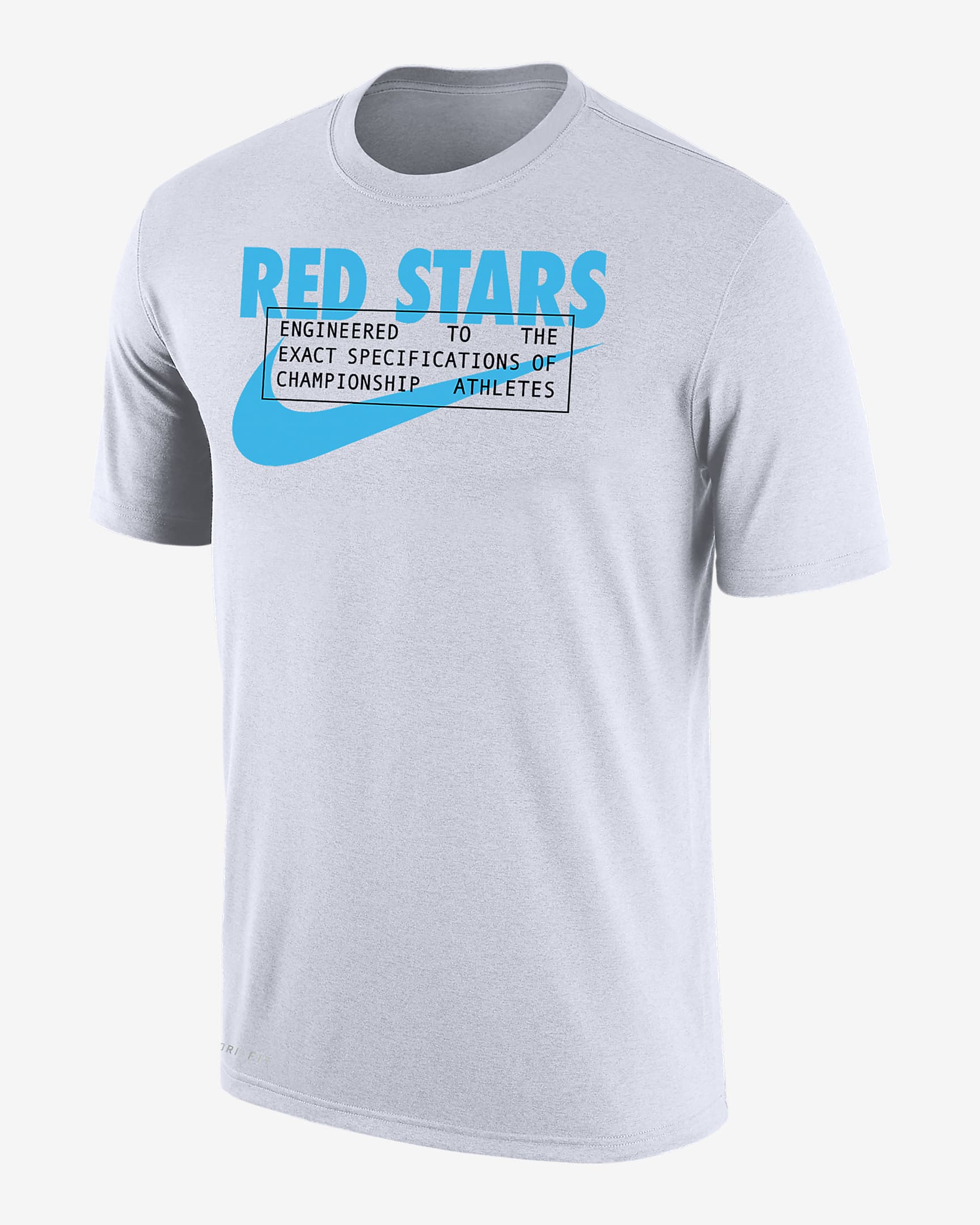 Chicago Red Stars Men's Nike Dri-FIT Soccer T-Shirt - Dark Grey Heather