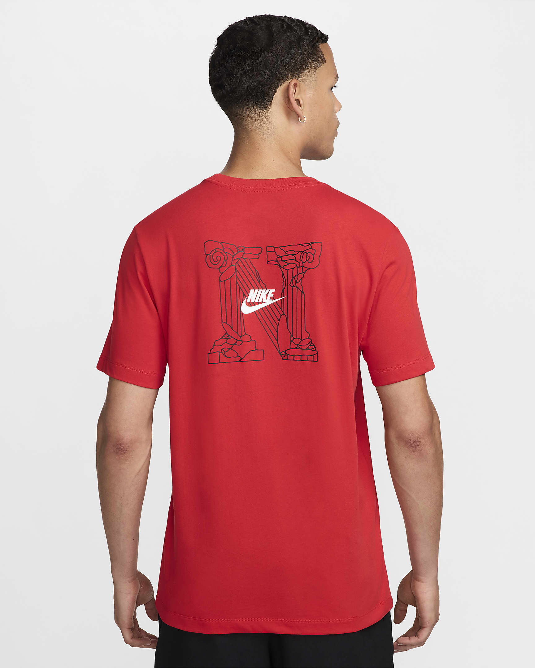 Nike Sportswear T-shirt voor heren - University Red