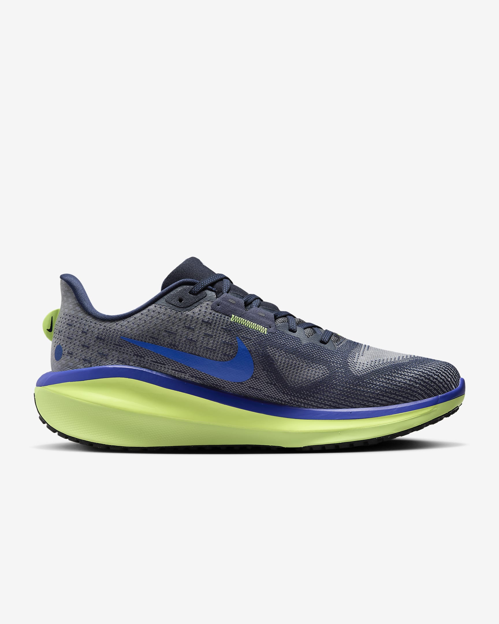 Nike Vomero 17 Men's Road Running Shoes - Midnight Navy/Dark Obsidian/Volt/Astronomy Blue