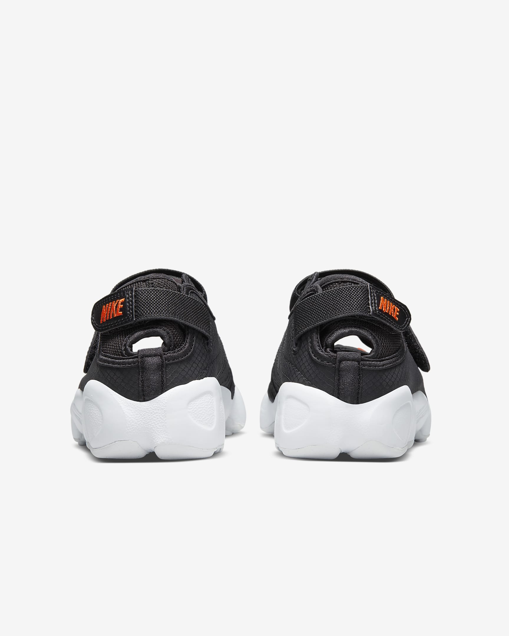 Nike Air Rift Breathe Women's Shoes - Black/White/Rush Orange