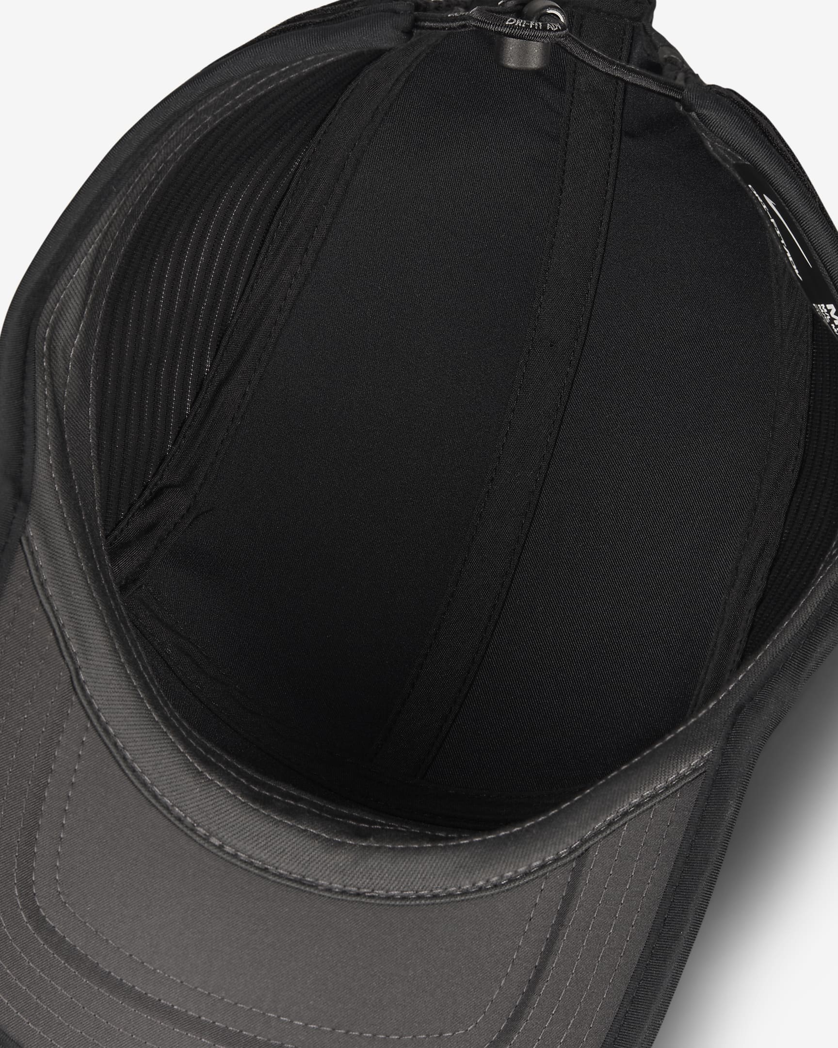 Nike Dri-FIT ADV Fly Unstructured AeroBill AeroAdapt Cap - Black/Anthracite/Black