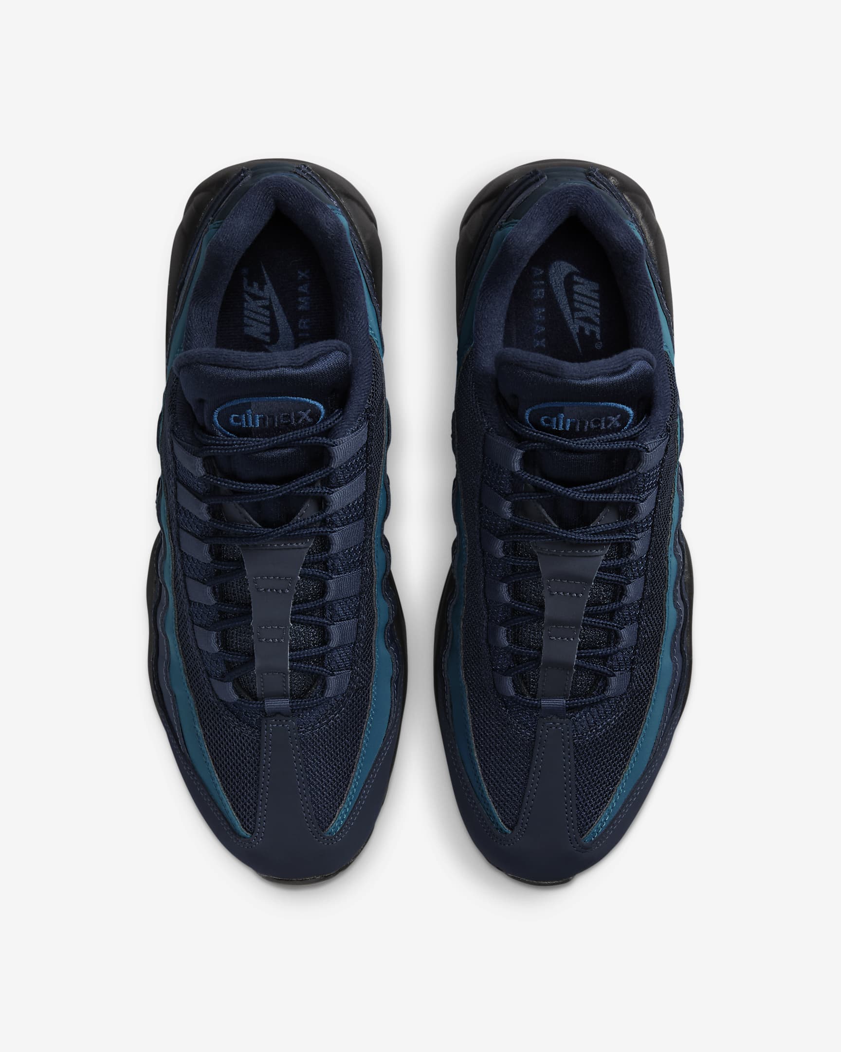 Nike Air Max 95 Men's Shoes - Black/Thunder Blue/Court Blue/Obsidian