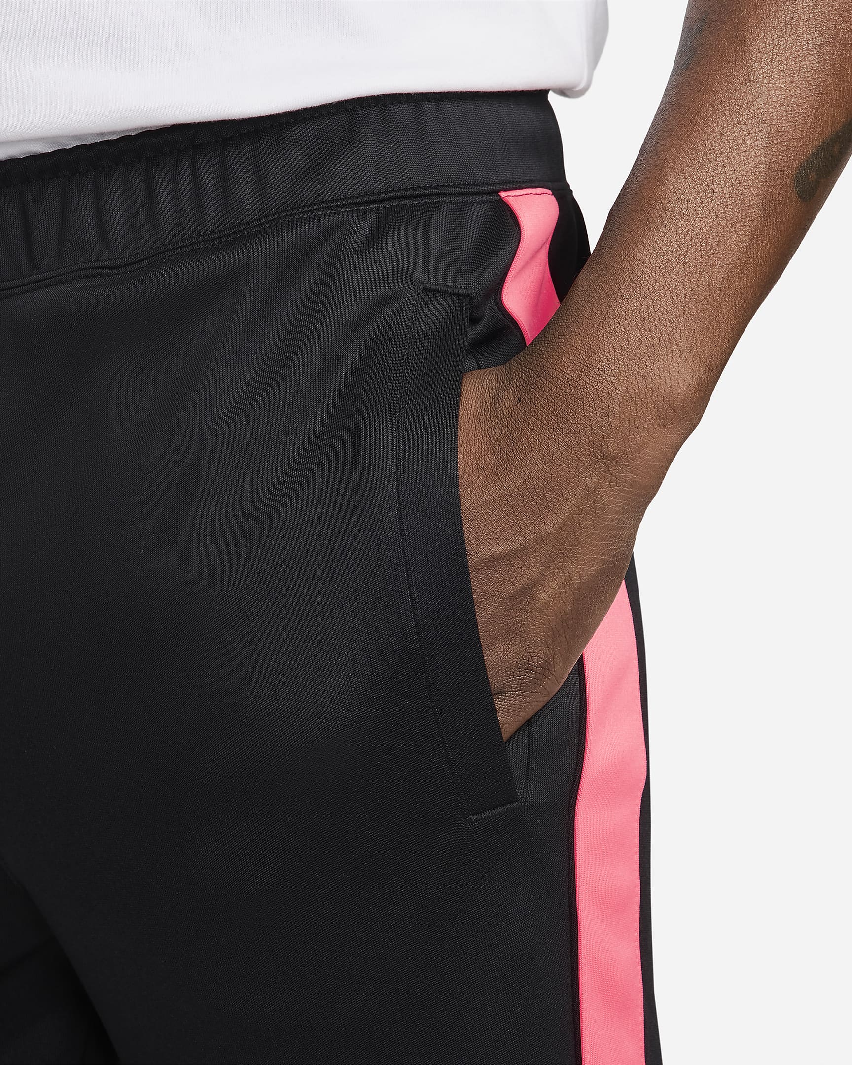 Pantalon de jogging Nike Air pour homme - Noir/Pink Foam