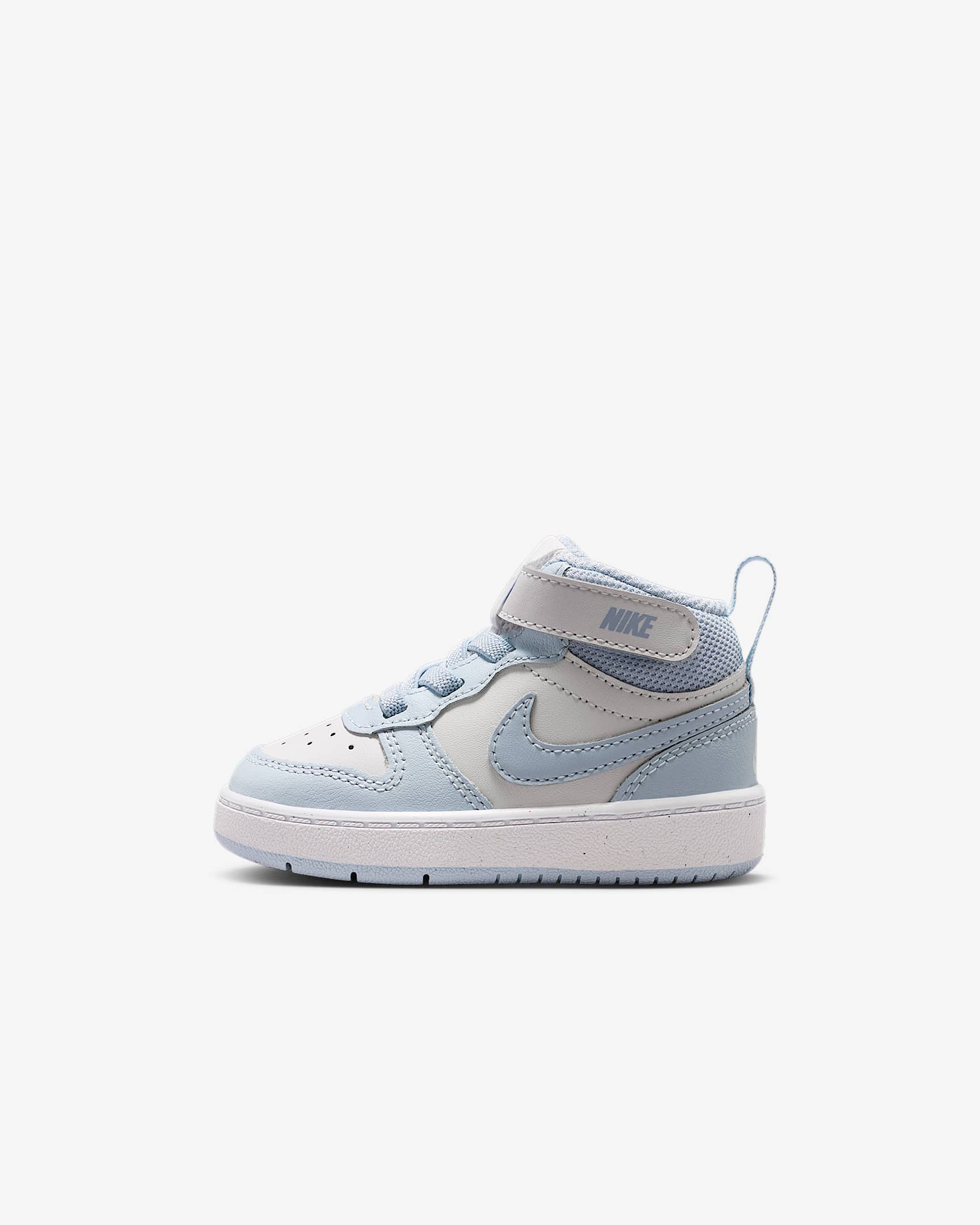 Nike Court Borough Mid 2 Baby/Toddler Shoes - Platinum Tint/White/Ghost