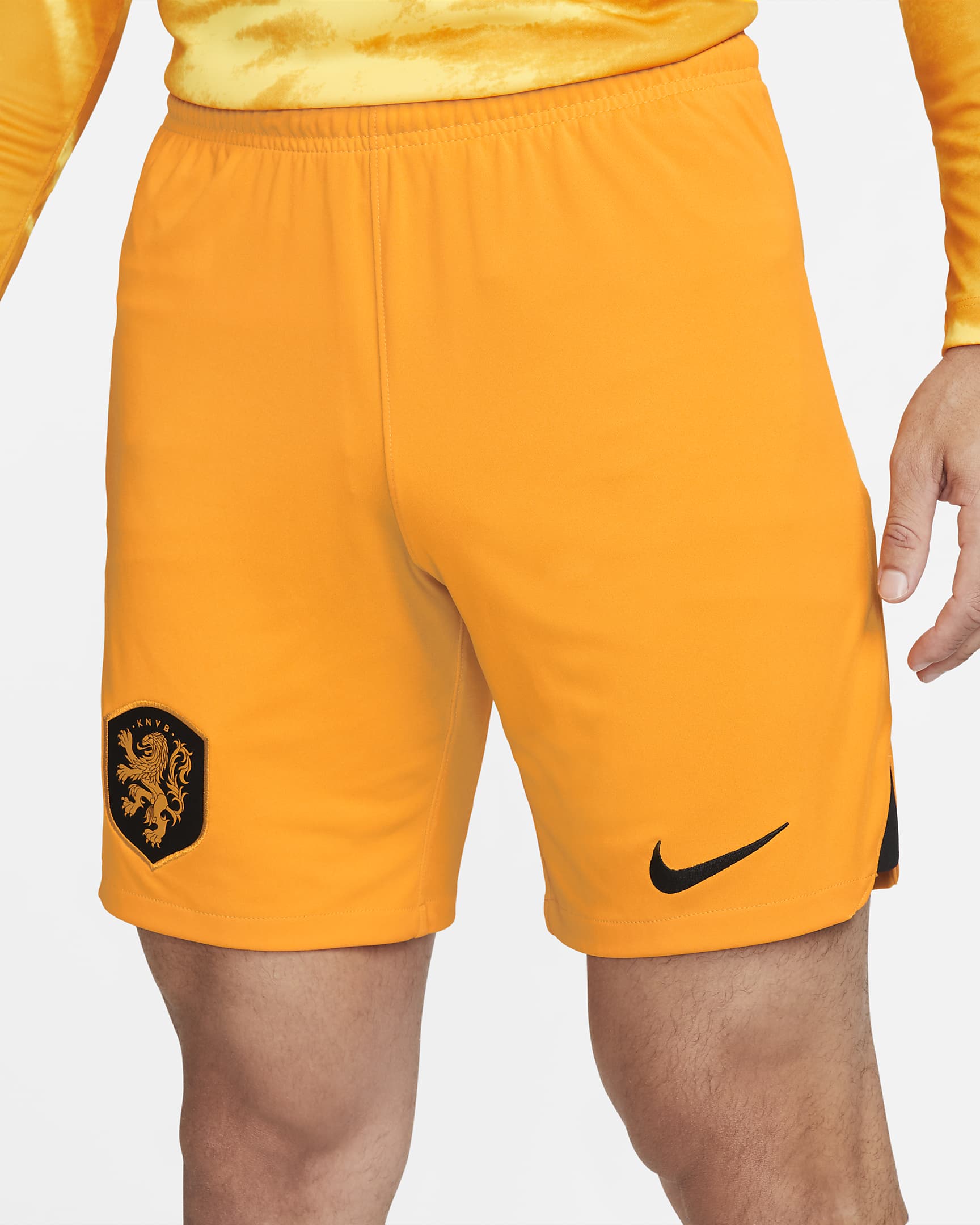 Netherlands 2022/23 Stadium Home Men's Nike Dri-FIT Football Shorts ...