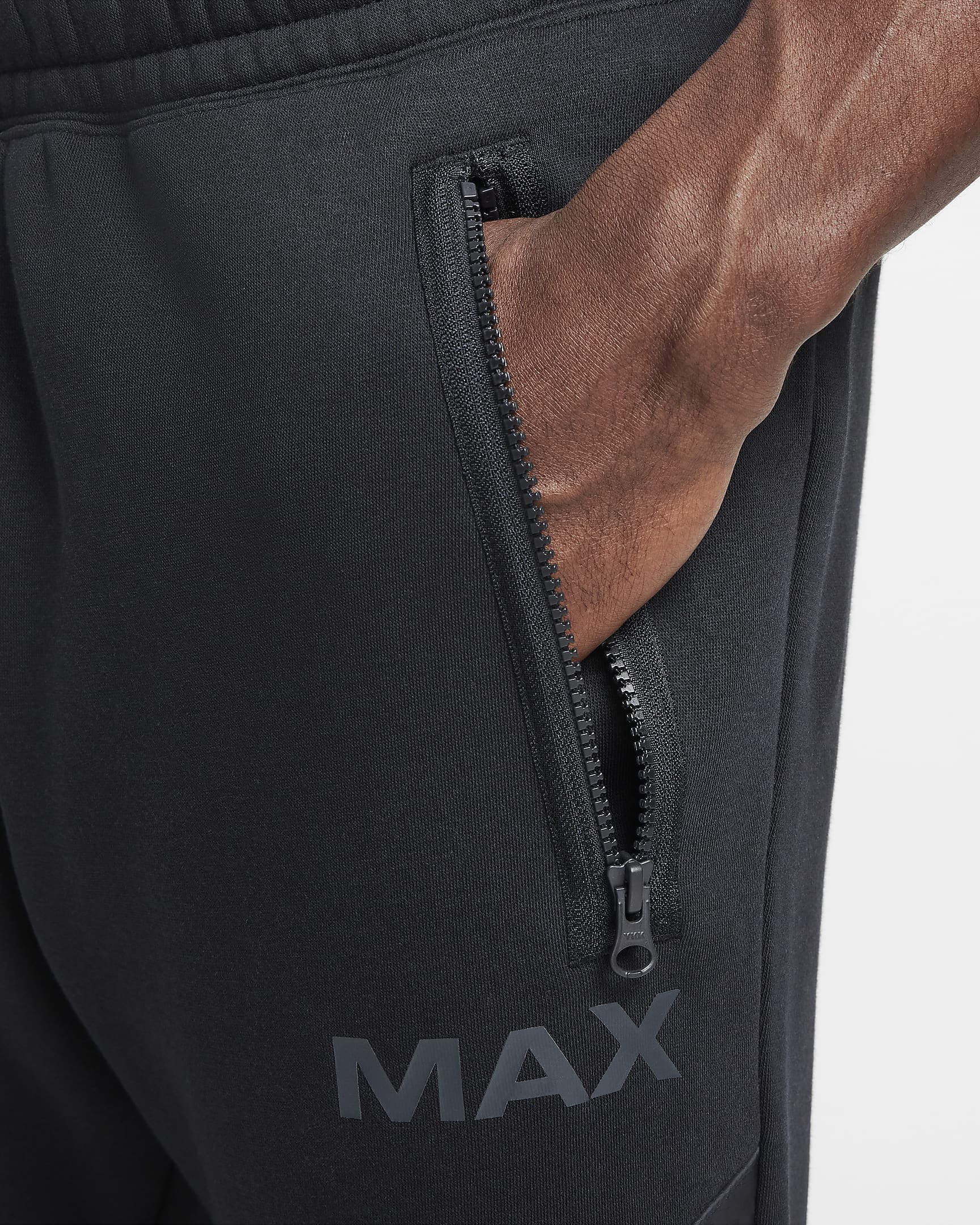 Nike Sportswear Air Max Men's Fleece Joggers - Black/Black/Black