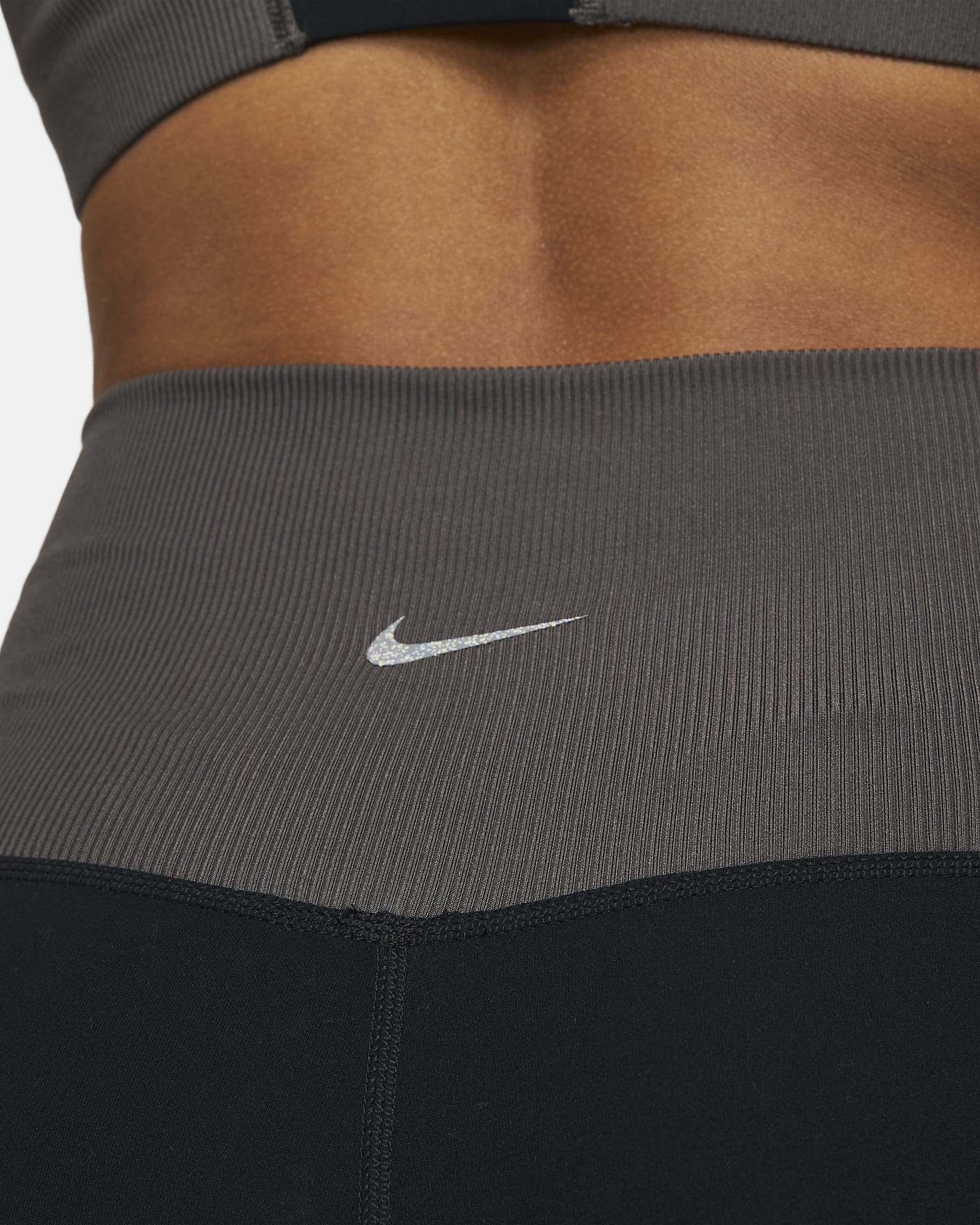 Nike Yoga Luxe Women's HighWaisted 7/8 ColourBlock Leggings. Nike BE