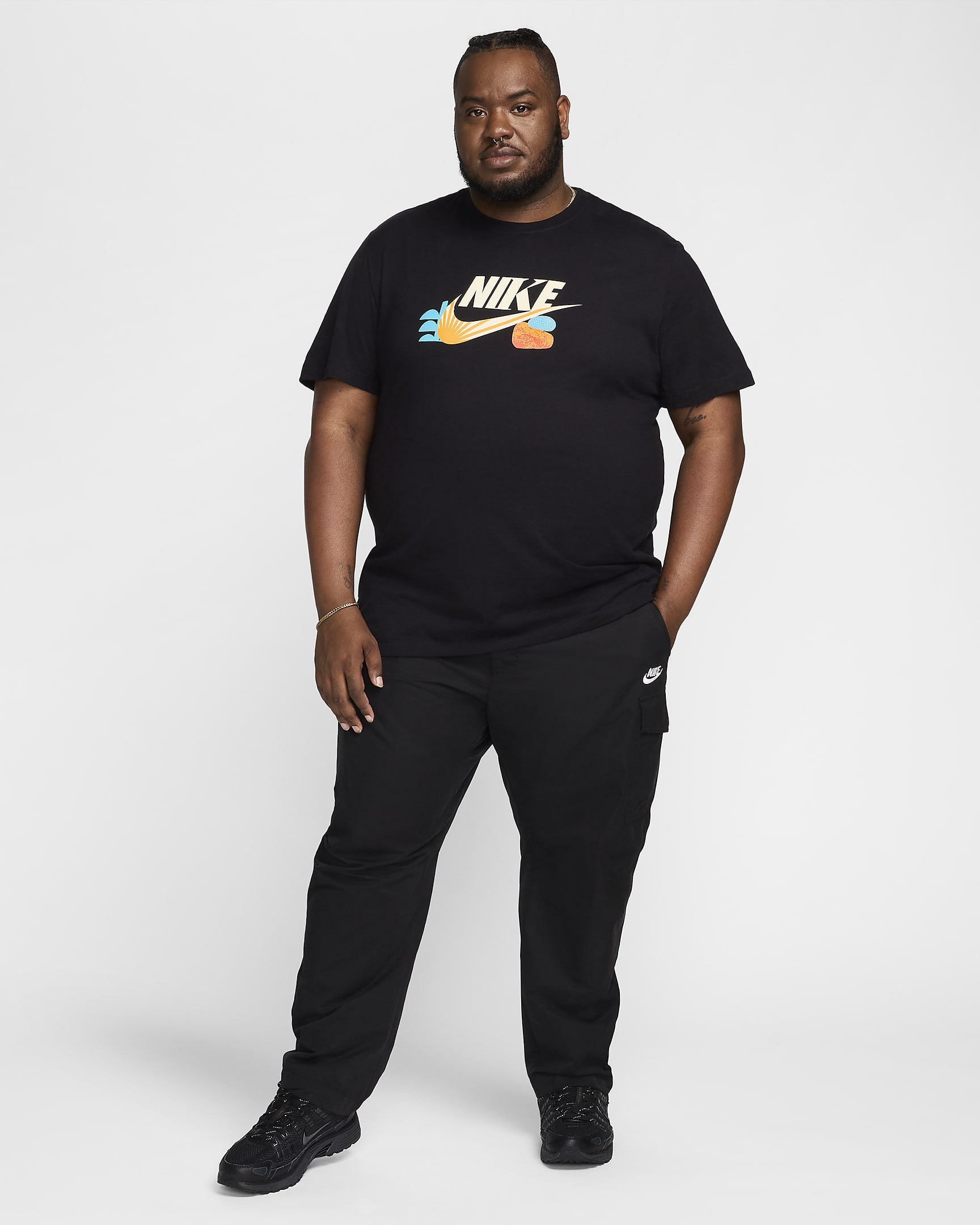 T-shirt Nike Sportswear pour Homme - Noir