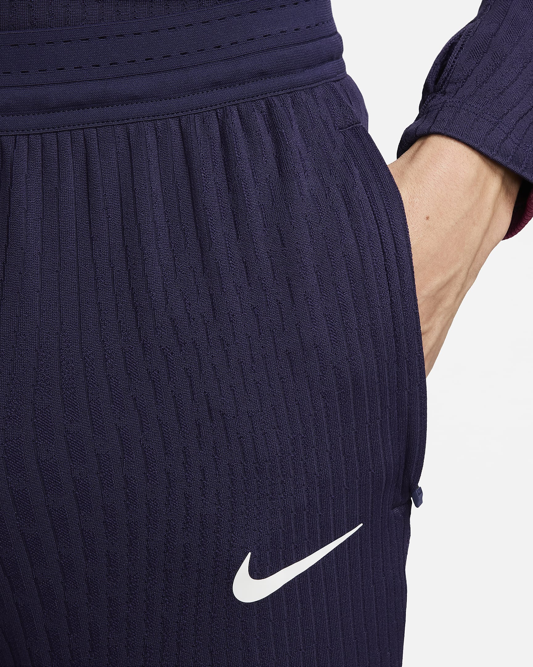 Inglaterra Strike Elite Pantalón de fútbol de tejido Knit Nike Dri-FIT ADV - Hombre - Purple Ink/Blanco