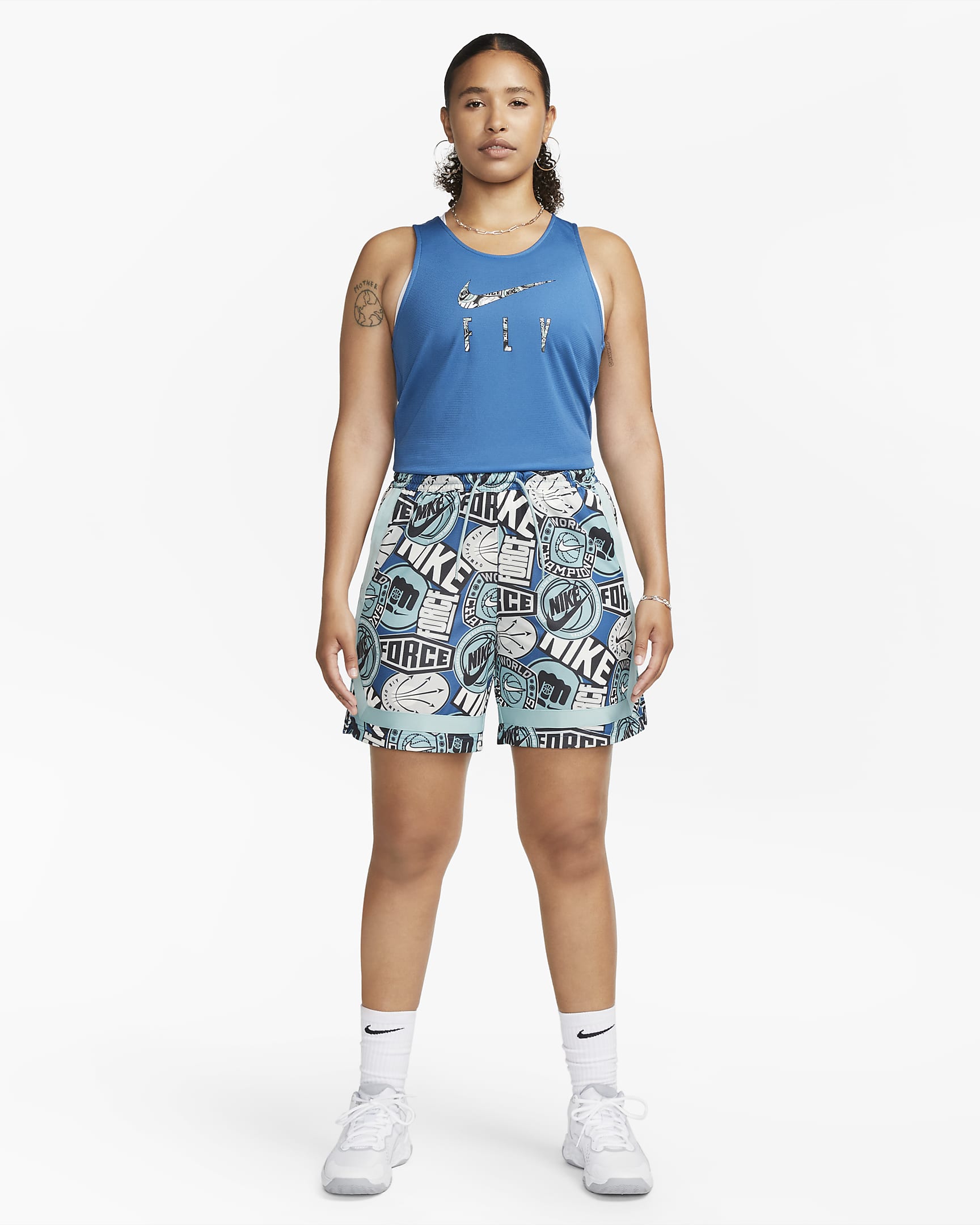 Nike Fly Women's Crossover Basketball Shorts. Nike VN