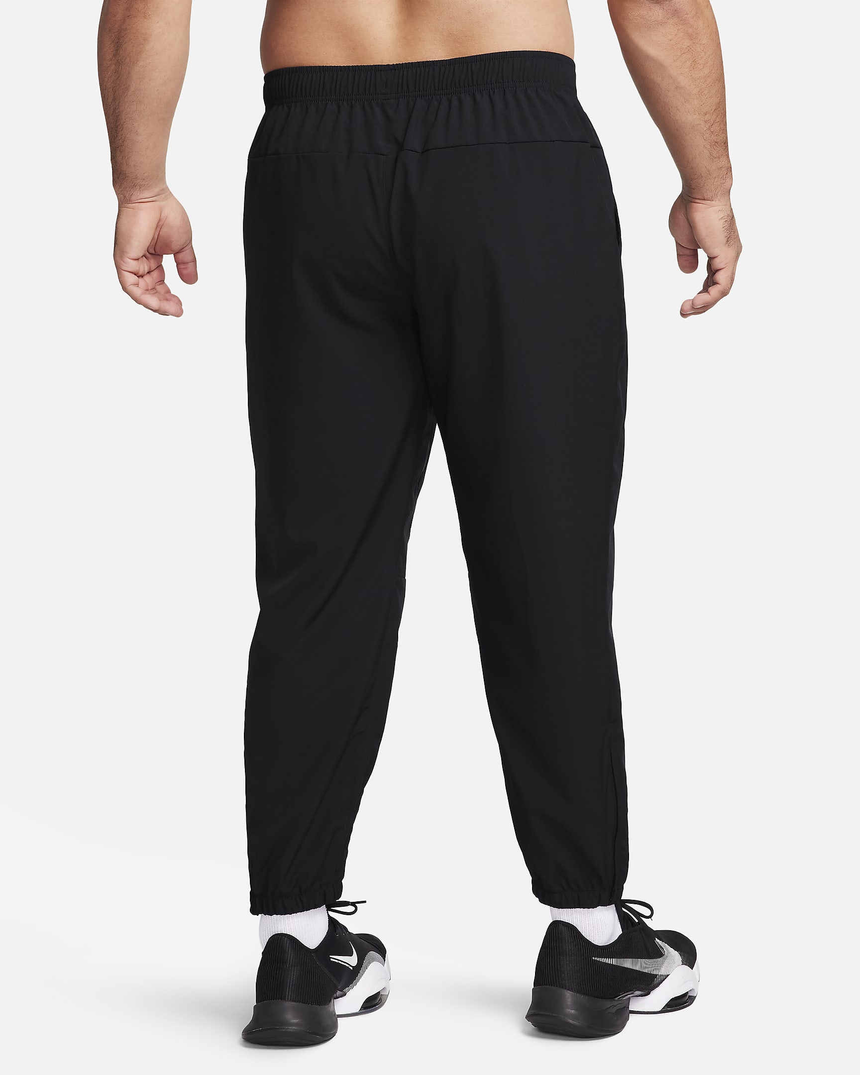 Pantalon fuselé Dri-FIT Nike Form pour homme - Noir/Noir