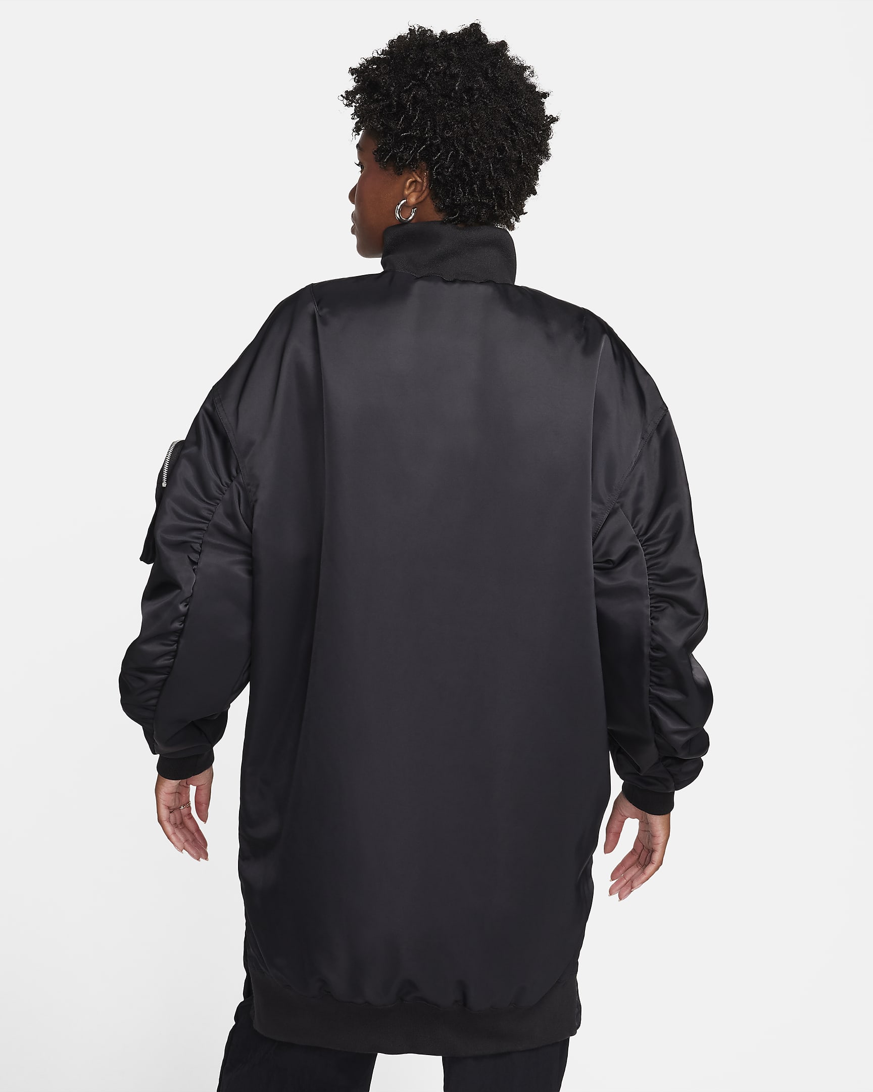 Nike Sportswear Essential Women's Therma-FIT Oversized Bomber Jacket ...
