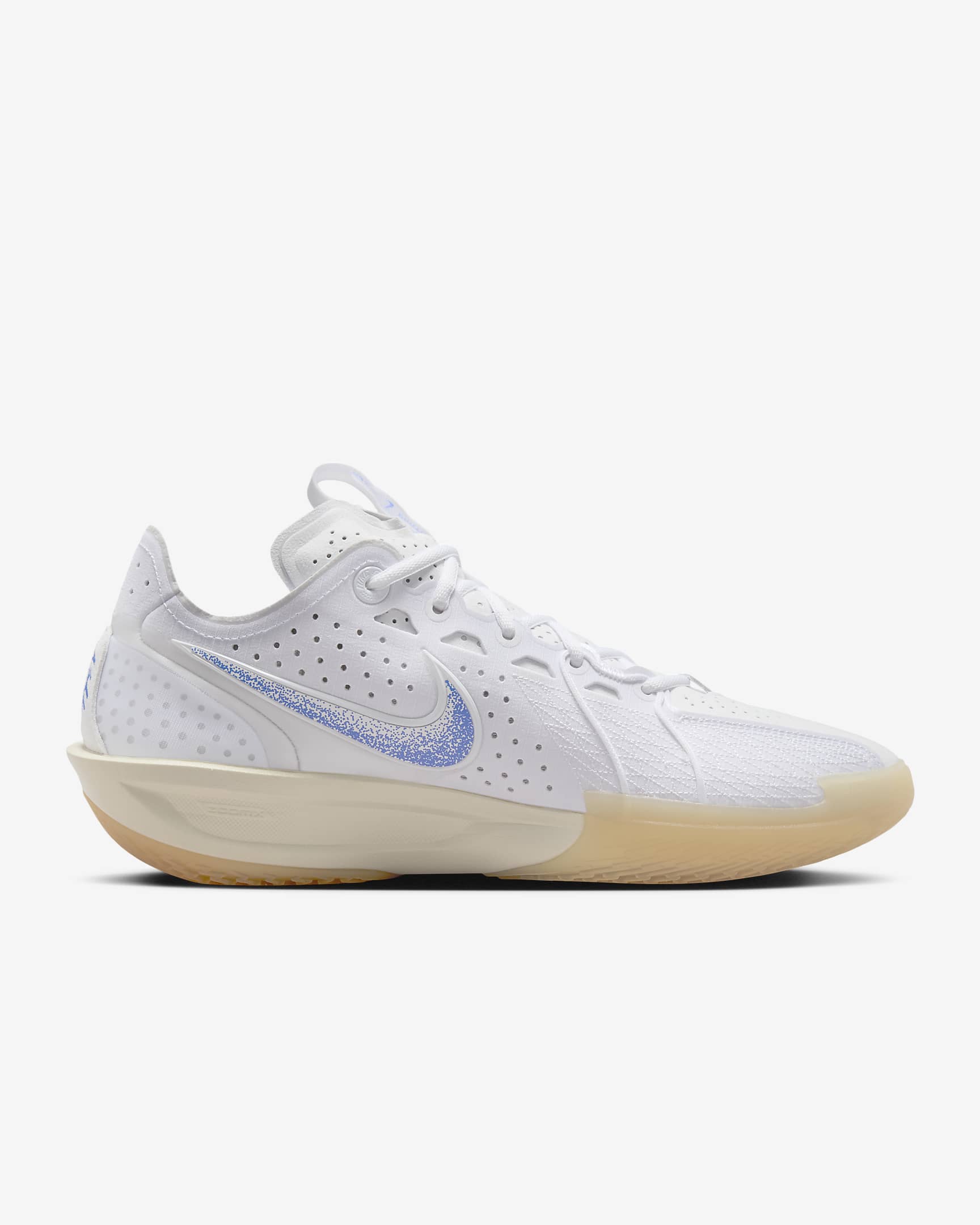 Nike G.T. Cut 3 Blueprint Basketball Shoes - White/Coconut Milk/Gum Yellow/Racer Blue