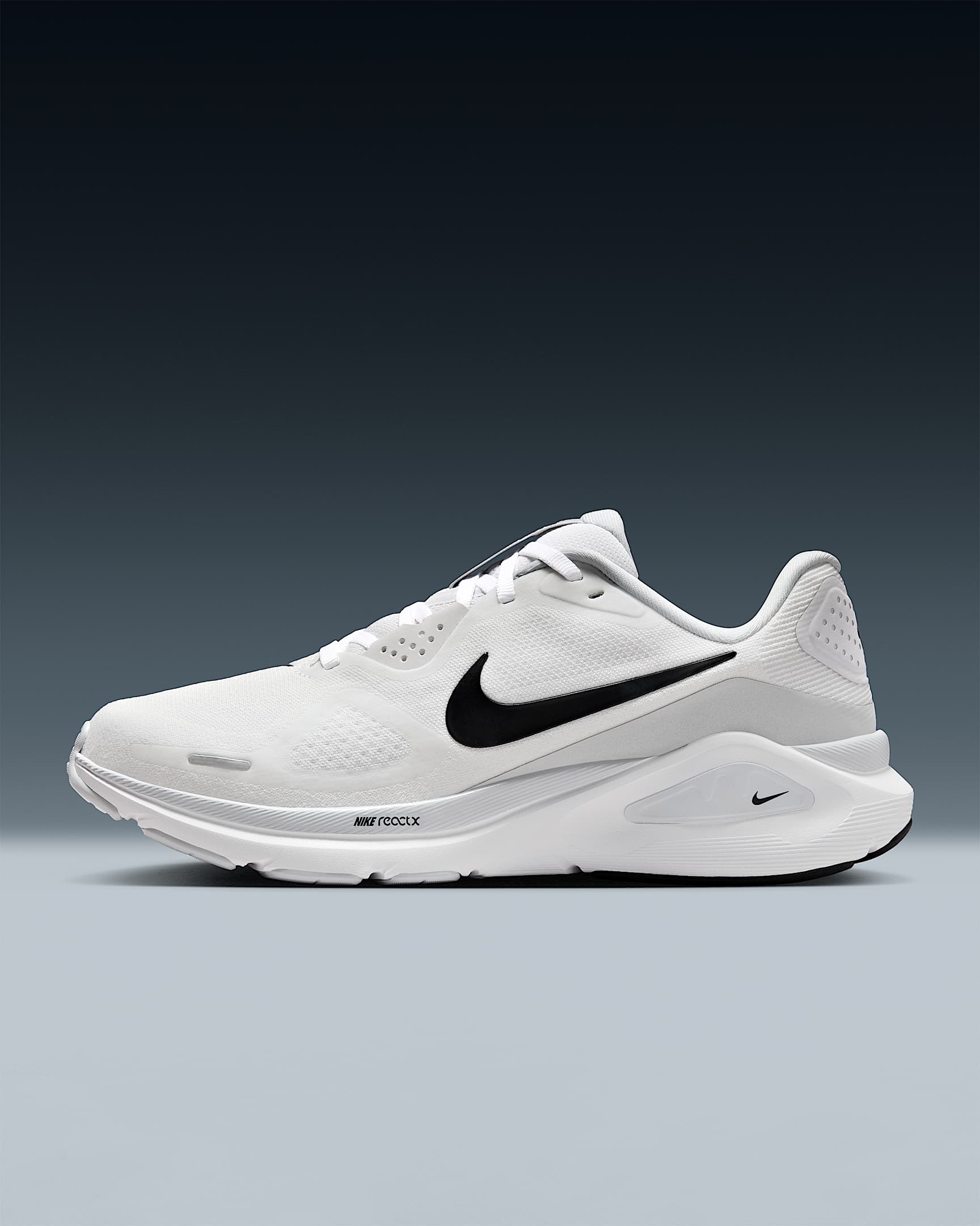 Nike Structure 26 Women's Road Running Shoes - White/Pure Platinum/Black