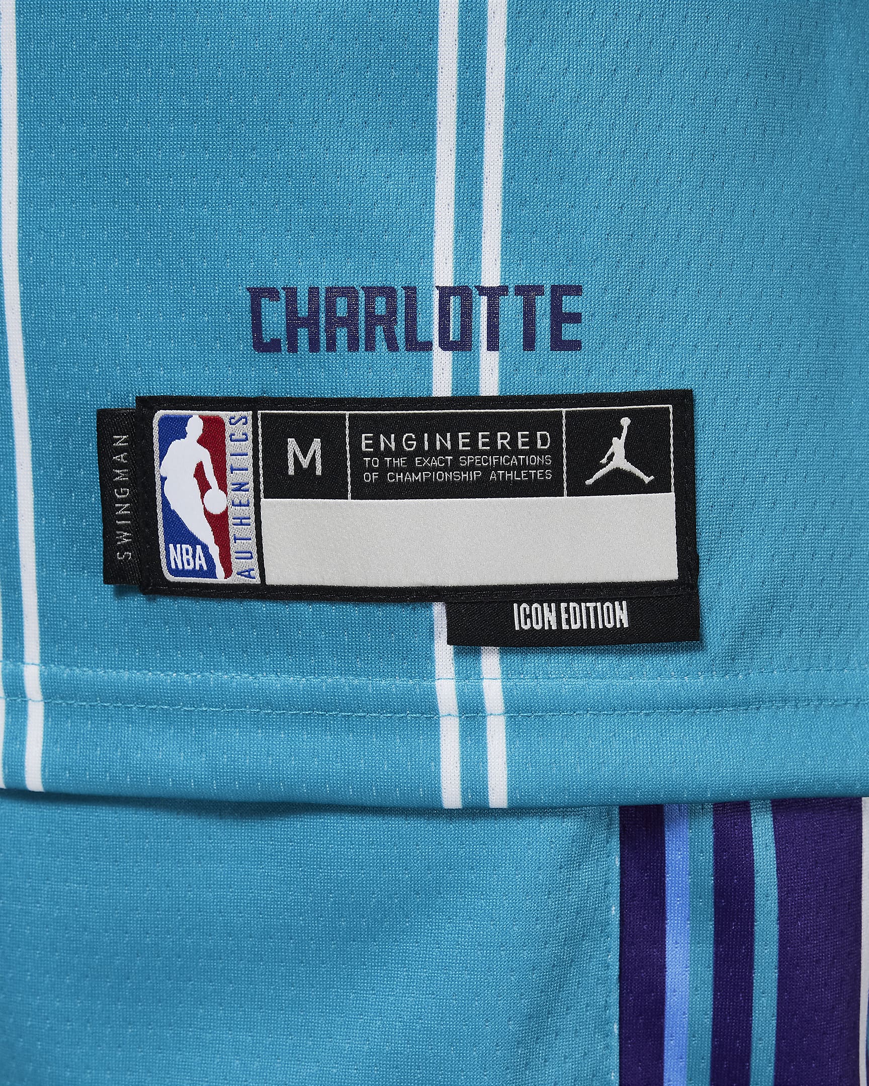 LaMelo Ball Charlotte Hornets Icon Edition Older Kids' Jordan Dri-FIT NBA Swingman Jersey - Rapid Teal