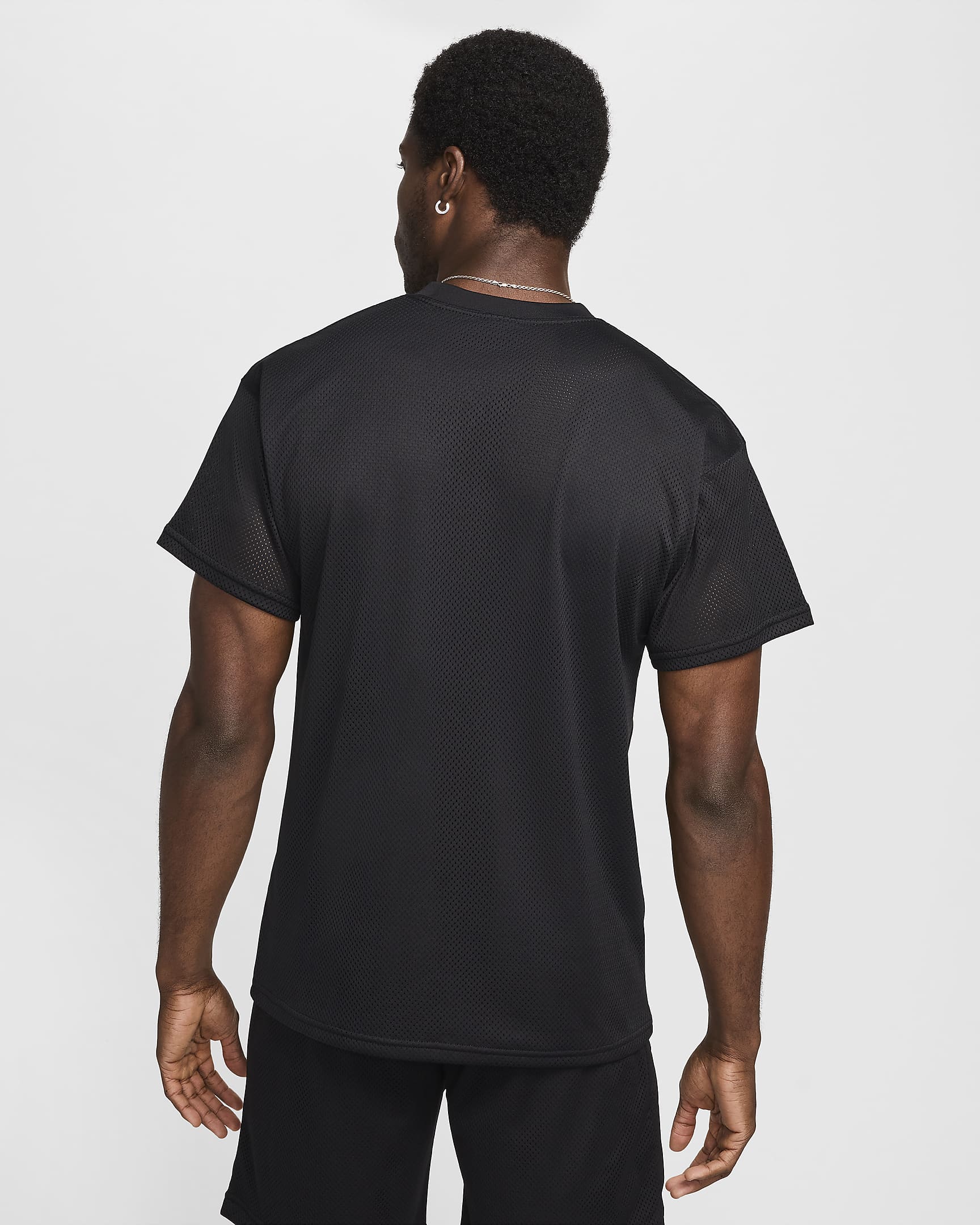 T-shirt in mesh Dri-FIT Nike Sportswear Max90 – Uomo - Nero